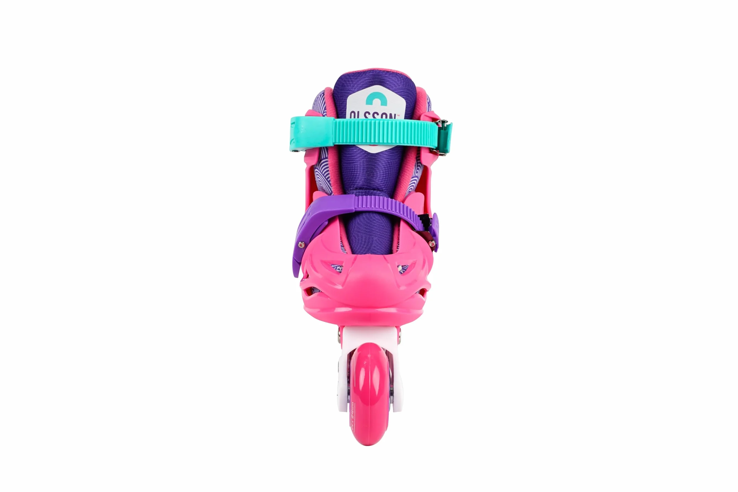 OLSSON Patines en línea niña niño Lite - Talla 28-35 - Sistema de Tamaño Ajustable - Rodamientos 608Z - chasis Resistente al Impacto - Ruedas 64/70MM - Sujeción Regulable - Homologado