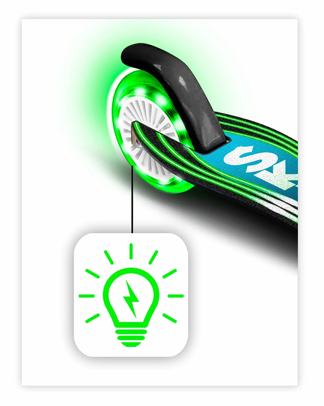 Folding Scooter Control SKIDS