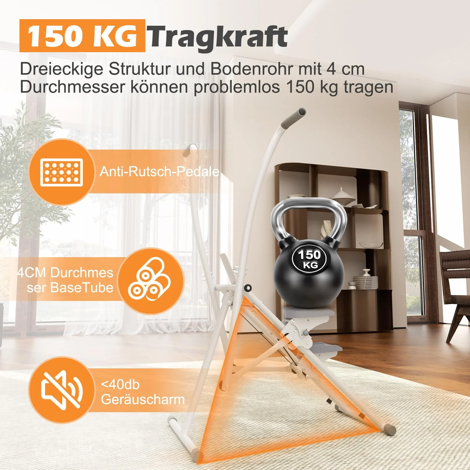 Stepper Vertical Plegable,CEIEVER Máquina de Escalada para Gimnasio en Casa Máquina de Cardio Stepper para el Hogar con Monitor LCD,para Hombres y Mujeres