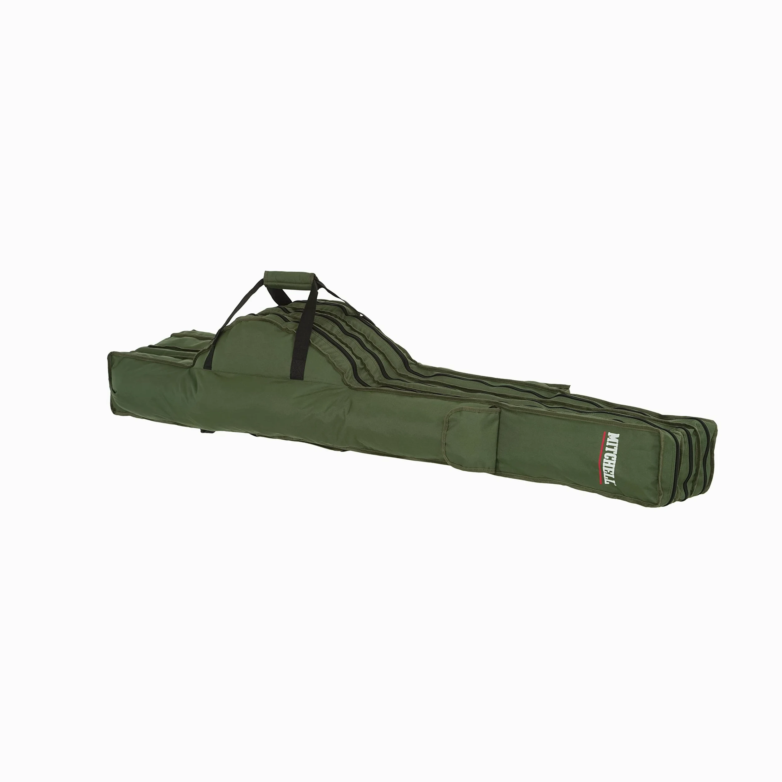 Mitchell GT Pro Bolsa para Cañas de Pescar y Accesorios | Bolsa de Pescador Resistente para Cañas, Carretes, Señuelos y Caja de Aparejos | Bolsillos Organizadores | Impermeable | Varios Tamaños