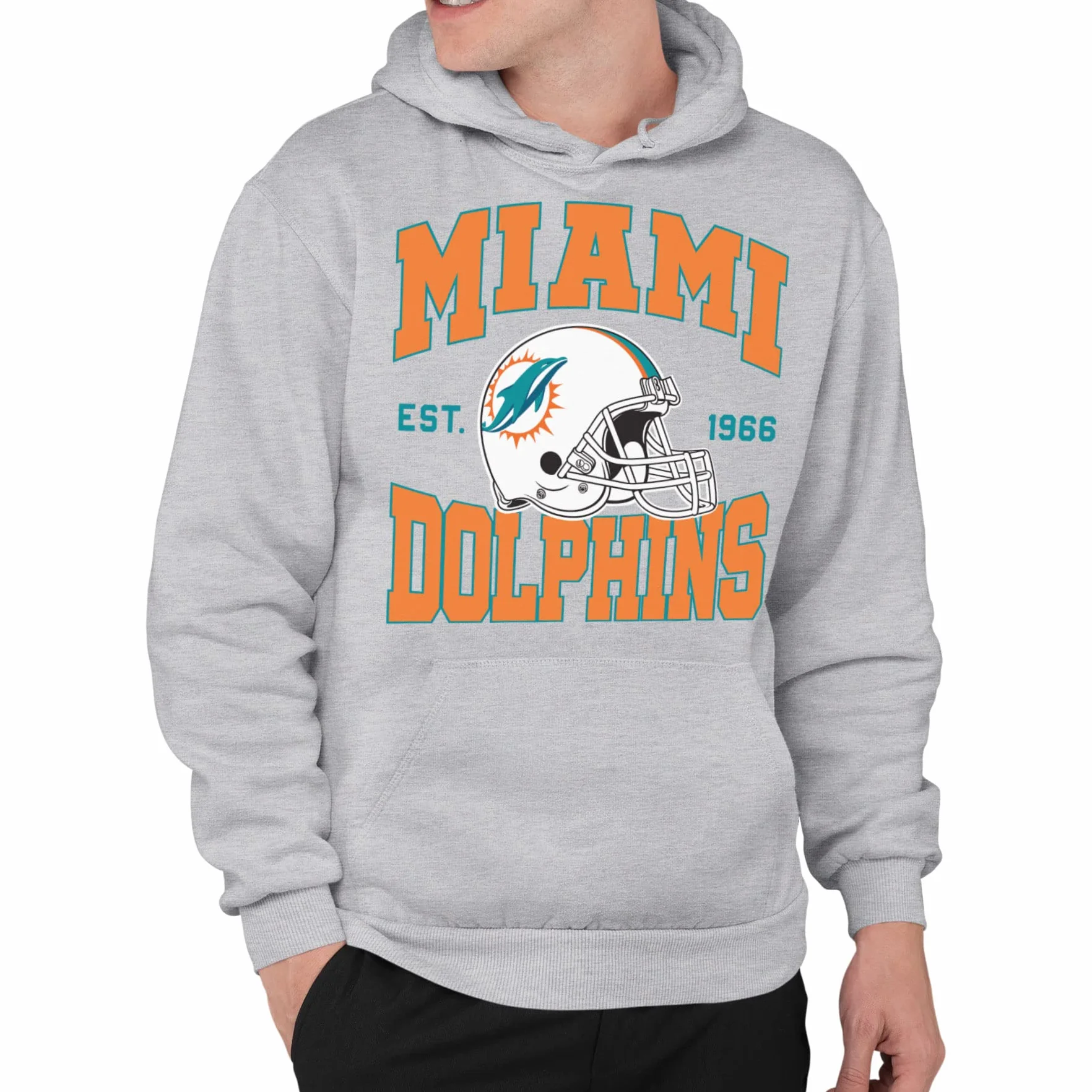 Junk Food Sudadera con Capucha para Hombre Team Helmet NFL (Paquete de 1)