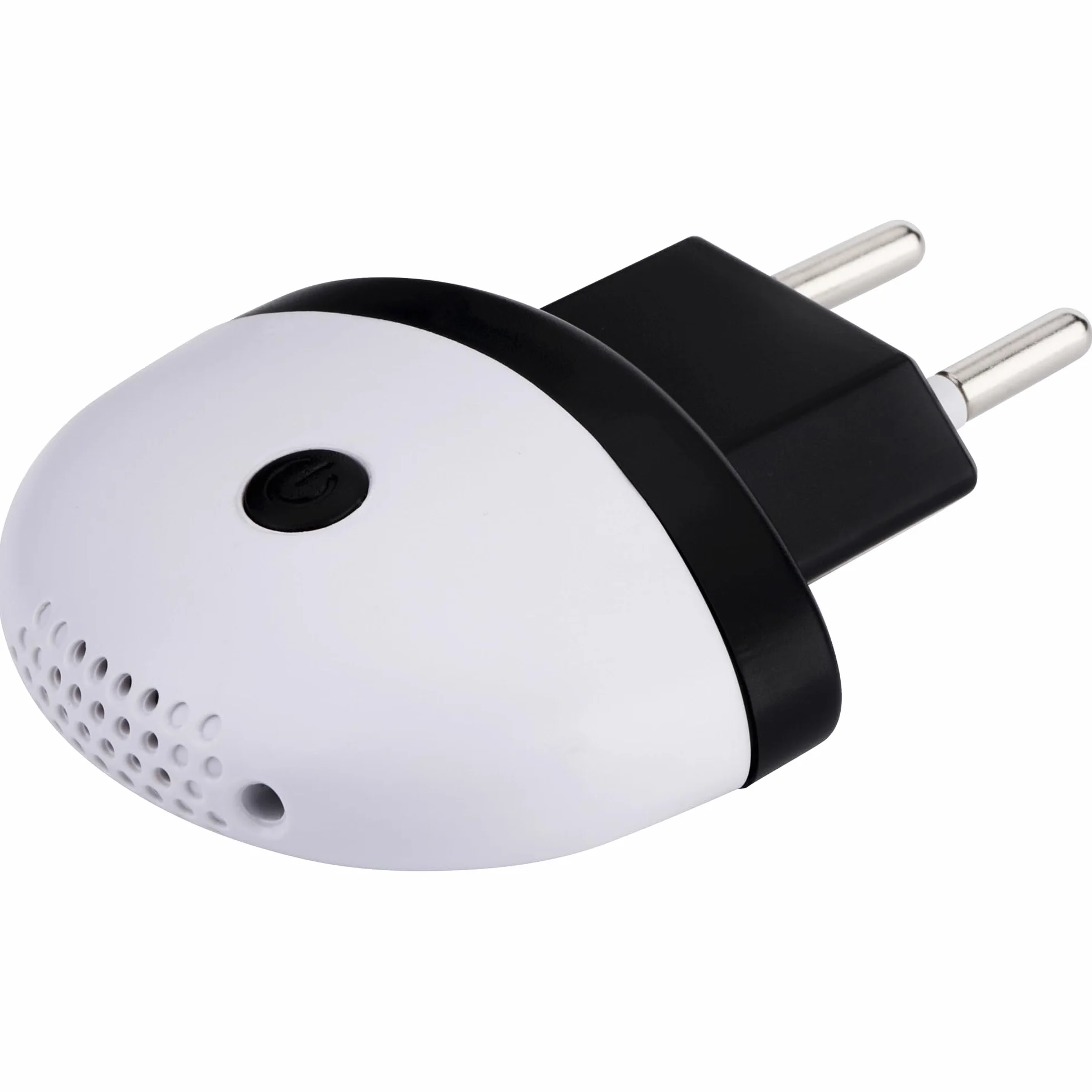 Repelente Ultrasónico Antimosquitos Electrónico 150 m² Blanco Negro