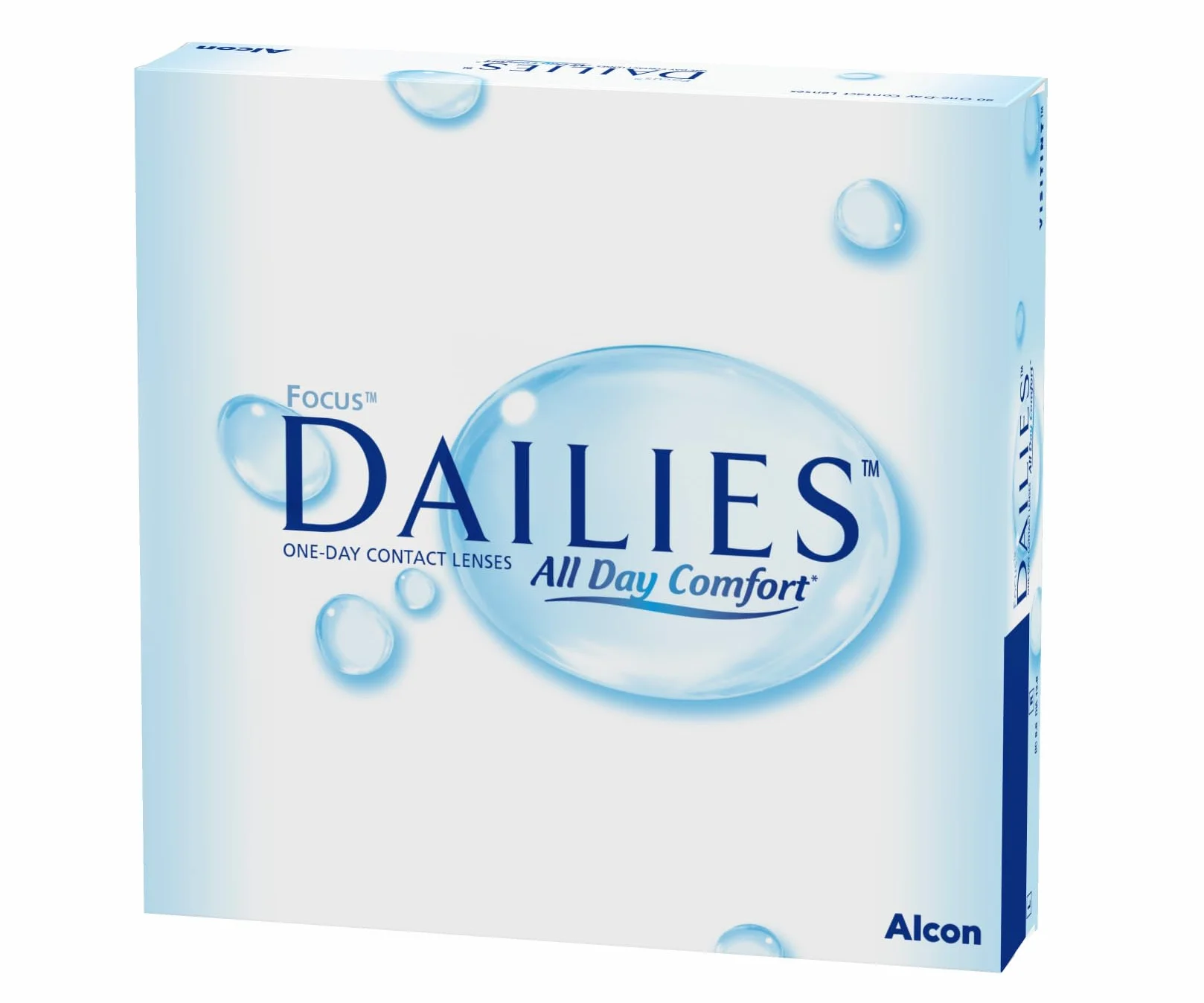 Dailies All Day Comfort Lentes de contacto de reemplazo diario Pack de 90 R 8.6 mm D 13.8 mm -4.50 Dioptrías
