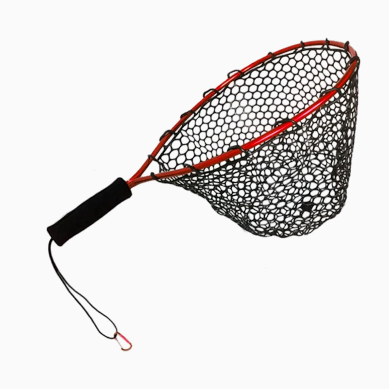 Red de captura para acuario, para playa, kayak, agua salada, acuario, supervivencia al aire libre, arroyo, montaña, bajífonos, herramienta de pesca multifunción con mango