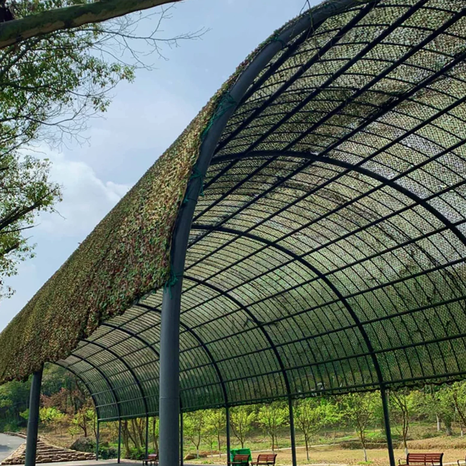 Red de camuflaje para exteriores, 5 x 10 m, red para sombra, selva y observación de aves, ideal para caza, camping y decoración de jardín