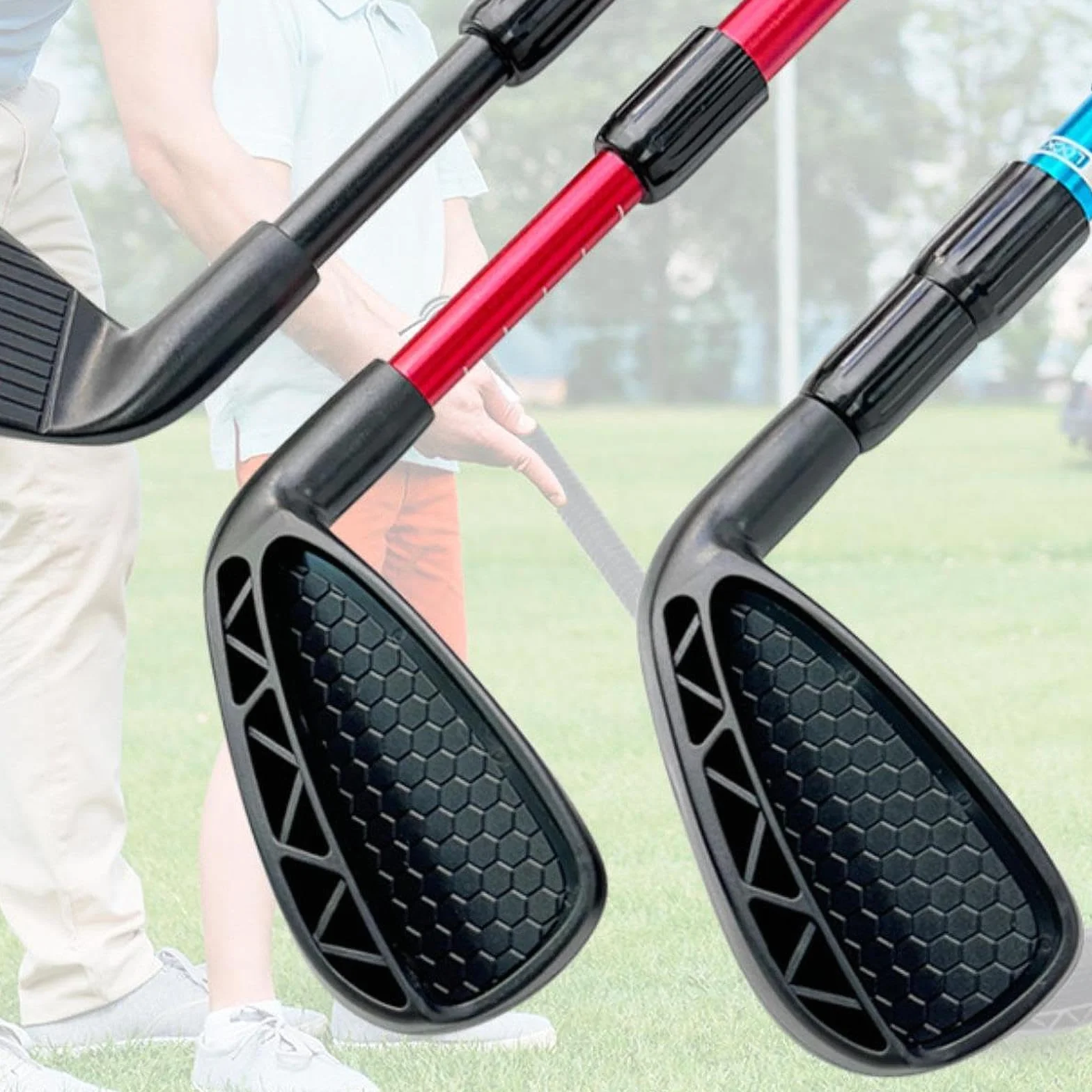 Palo de Golf Retráctil para Practicar Chipping Al Aire Libre