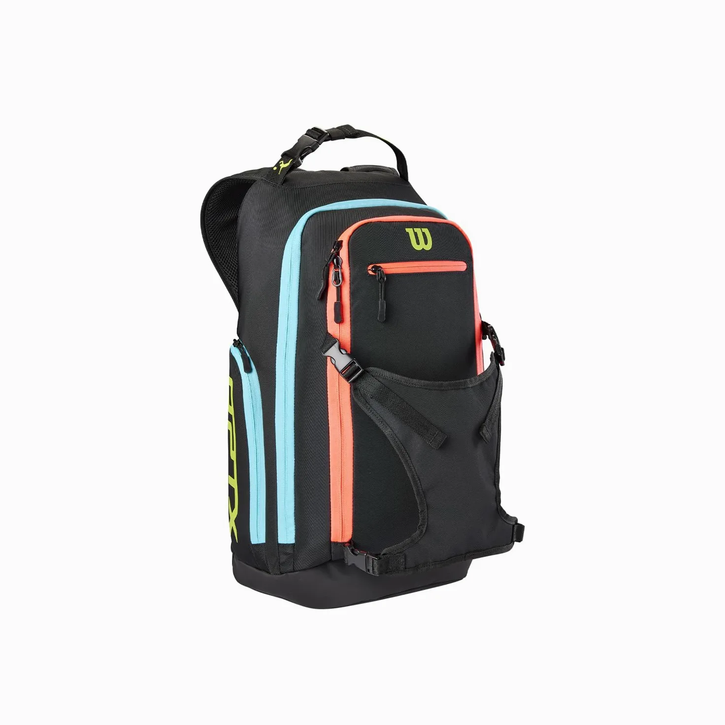 Wilson OPTX - Mochila de Voleibol, Color Negro y Amarillo