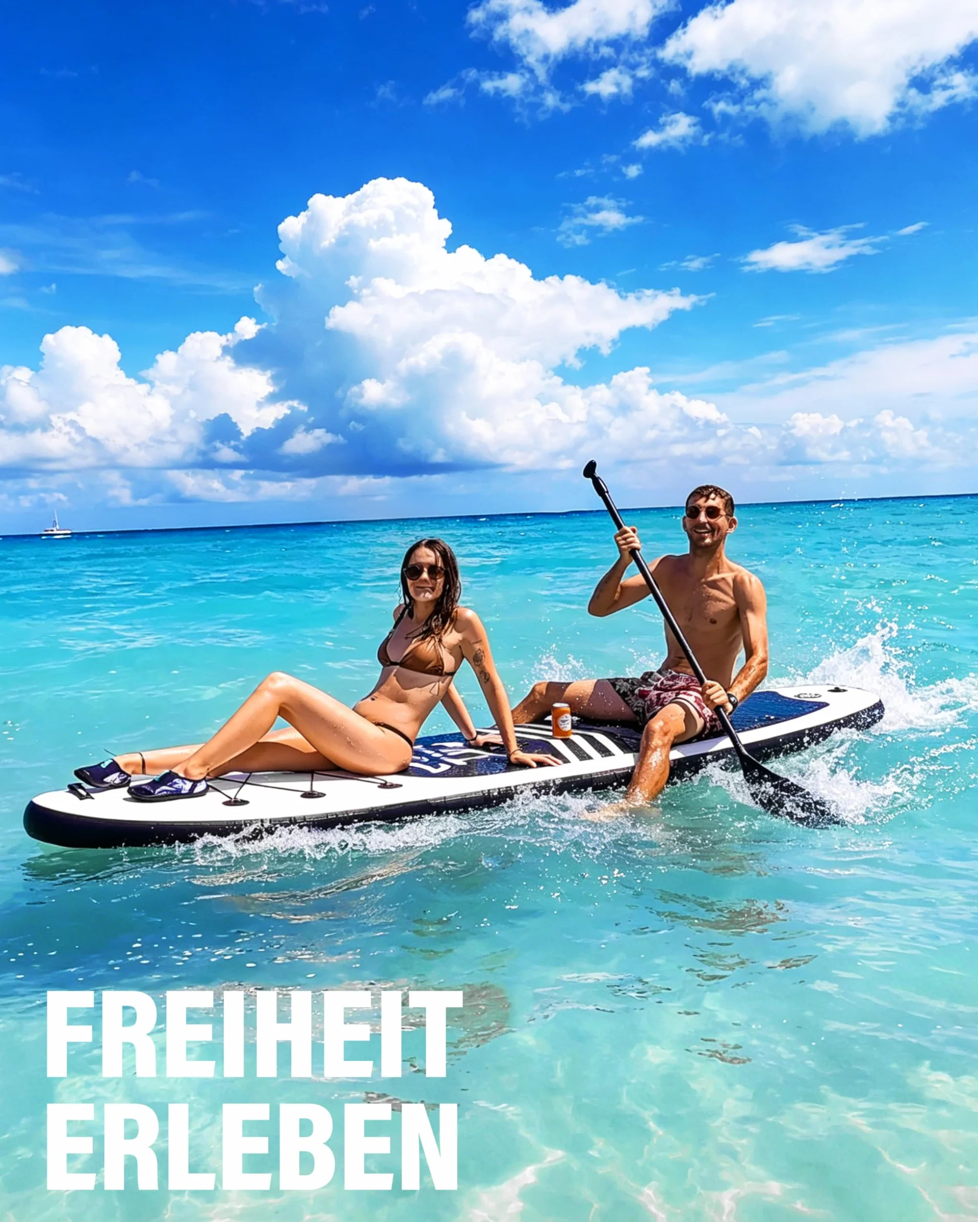 TIGERXBANG Tabla hinchable de surf de remo de 320 x 82 x 15 cm, Black Tiger Collection SUP con asiento de kayak, doble remo y accesorios, juego completo para adultos y niños