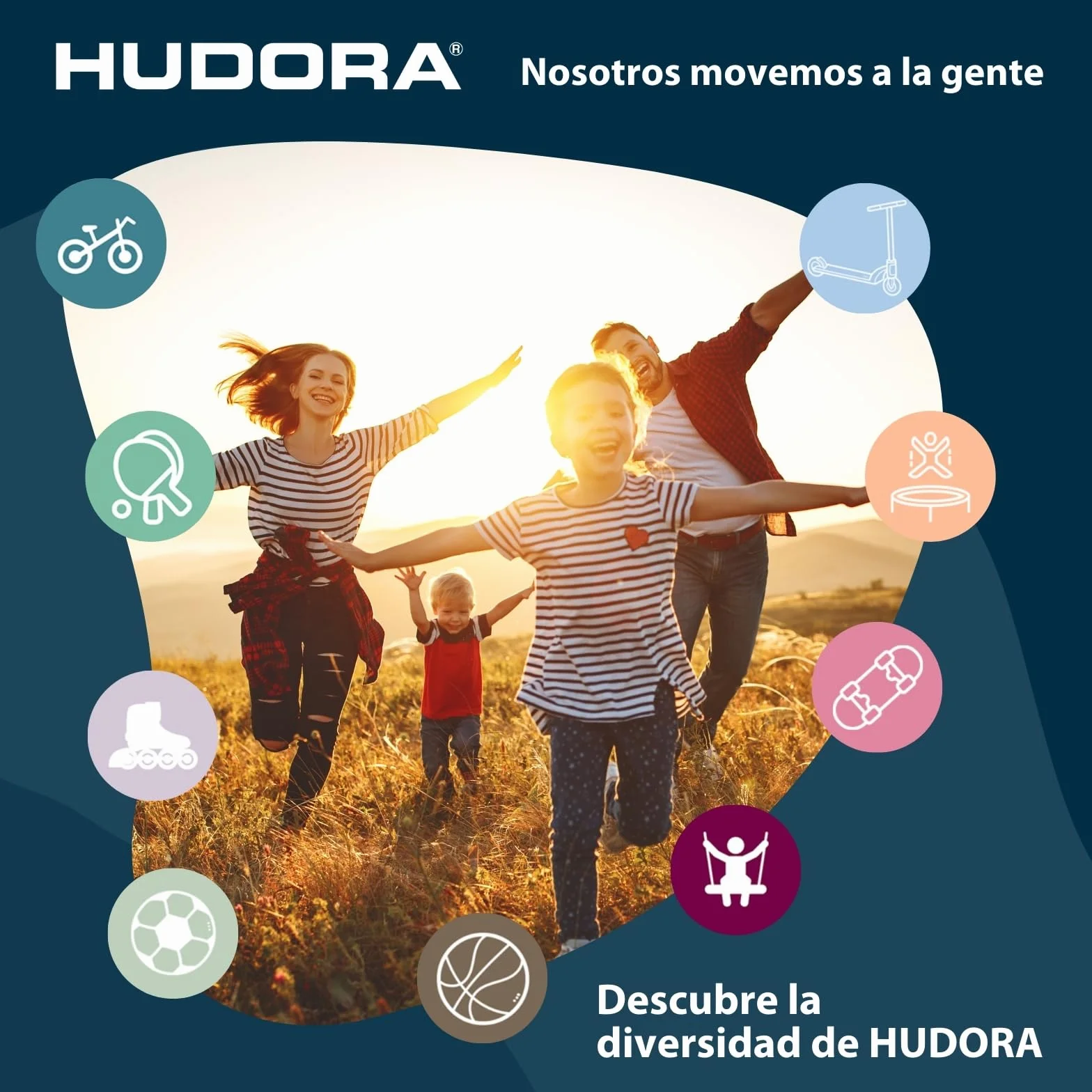 HUDORA Roller Skates My First Quad Patines para niños Ajustables hasta 20 kg Ruedas Grandes
