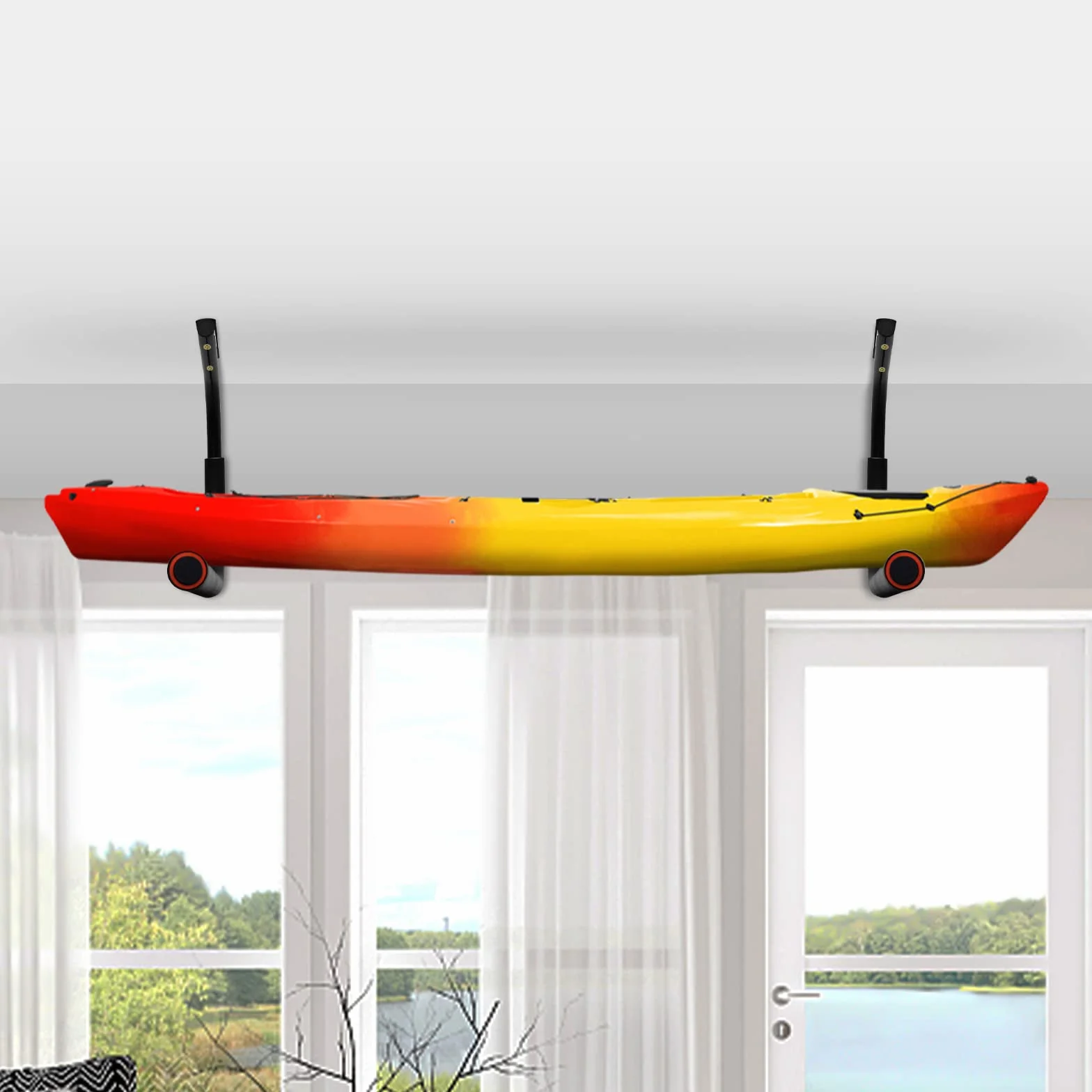 Soporte de pared para tabla de surf SUP, estante de almacenamiento para tablas de remo, longboards, shortboards