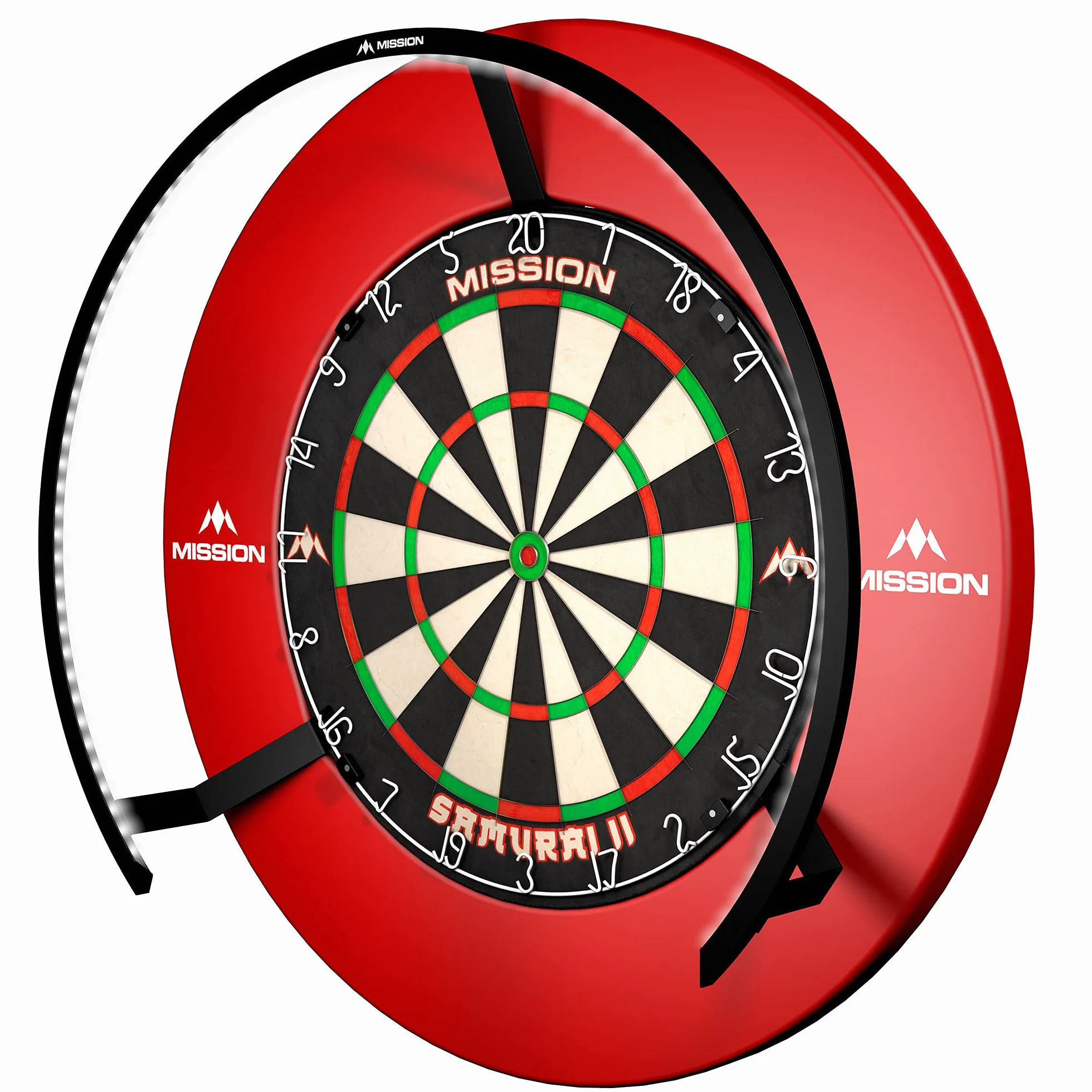 Mission Darts TOR270 Torus 270 Sistema de iluminación LED de diana negro