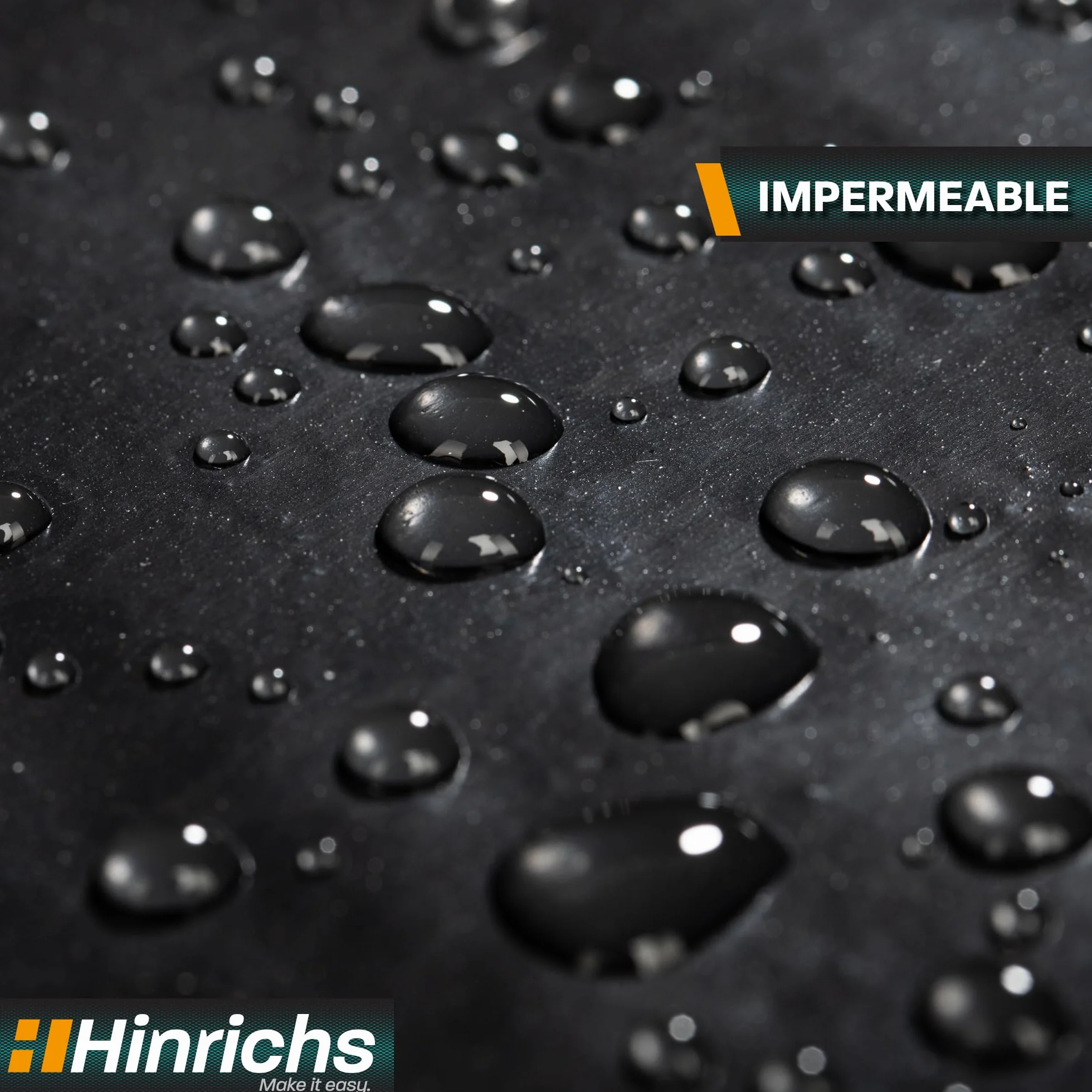 Hinrichs Bolsas de Basura Extrafuertes 240L 100x125 cm Rollo 15 uds Plástico reciclado LDPE
