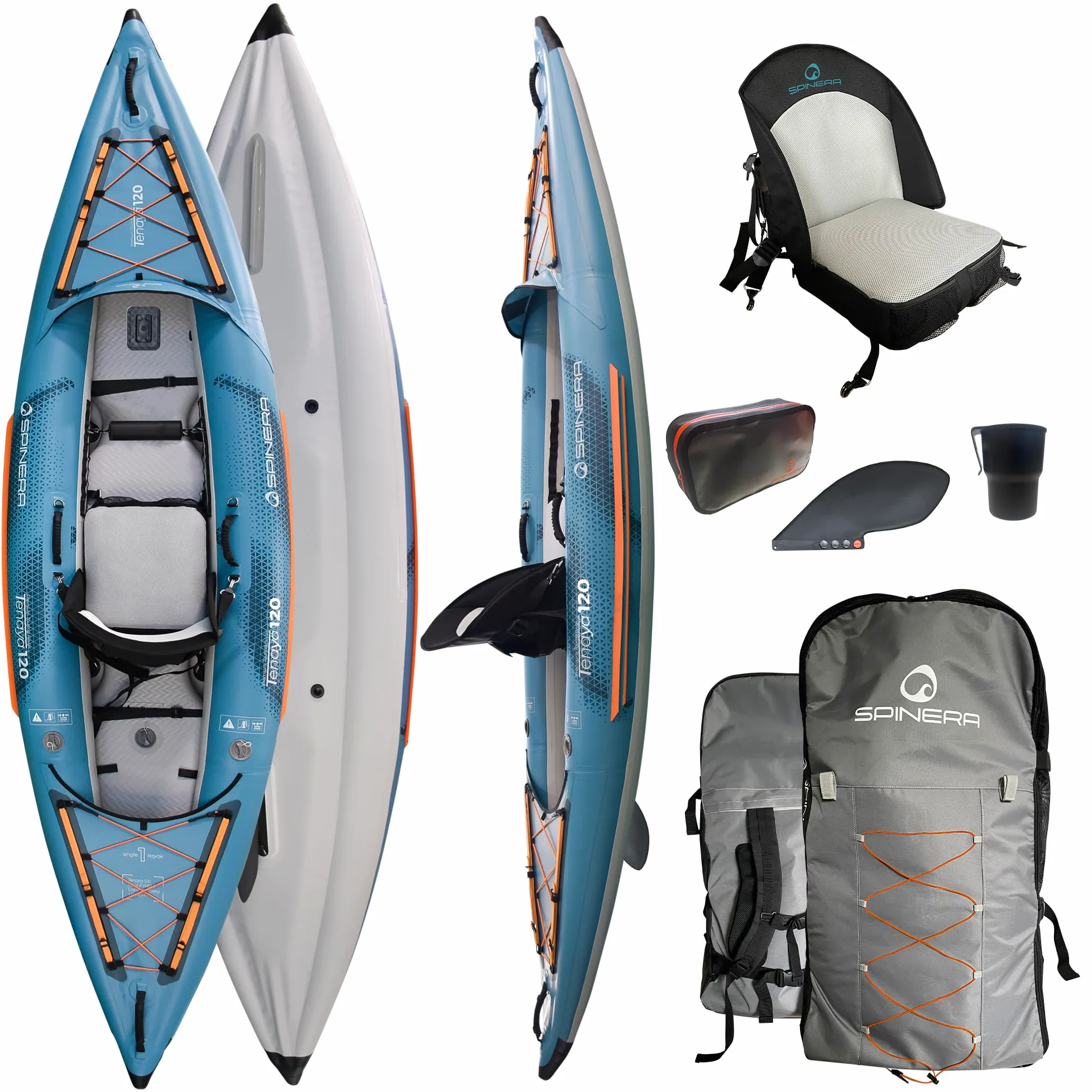 Spinera Kayak De Alta Presión Tenya 120 2024 - Azul