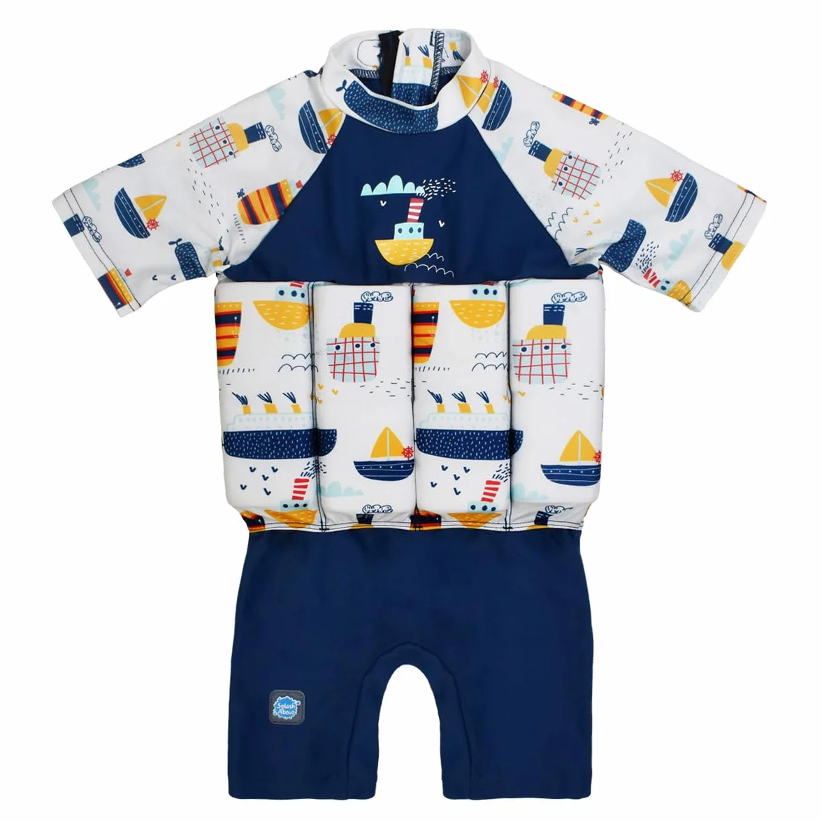 Splash About Splash About Traje de Flotación con Mangas Y Flotabilidad Ajustable raje de flotación con Mangas y flotabilidad Ajustable Unisex niños (Pack de 1)