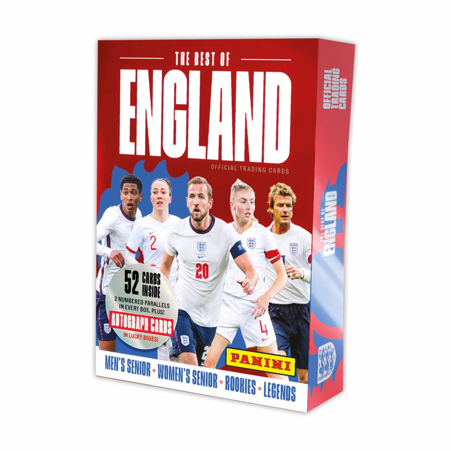 Panini El Mejor Juego de Tarjetas Coleccionables Oficial de Inglaterra FAENG