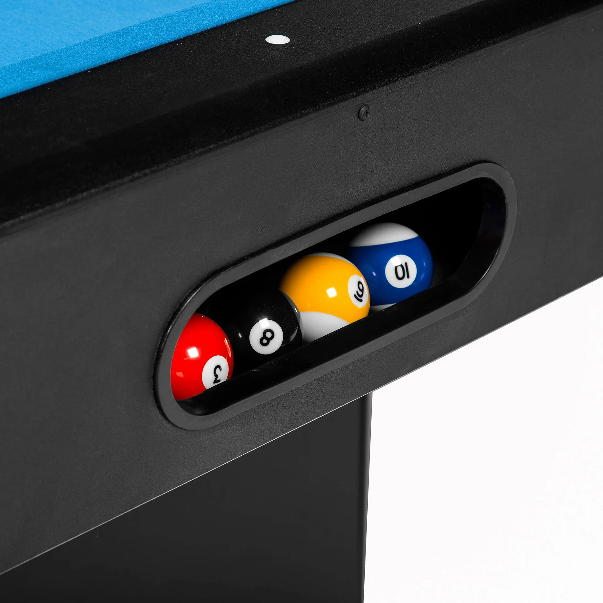 Mesa de Billar 8ft BuckShot Manhattan (244x132cm) - Billar Americano - Pool 8 ft - 130kg - Retorno de Bolos Automático - Accesorios Incluidos