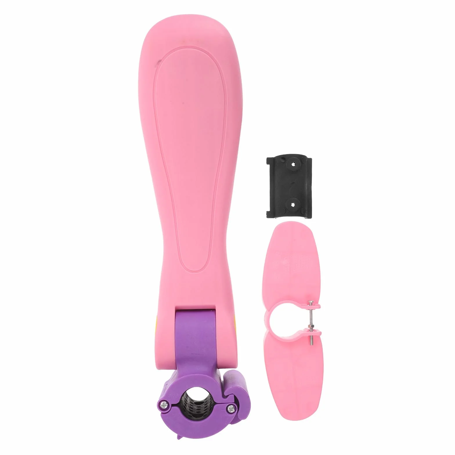 Asiento para Scooter Infantil de Plástico Rosa, Accesorio Portátil Fácil Instalación para Viajes y Uso al Aire Libre