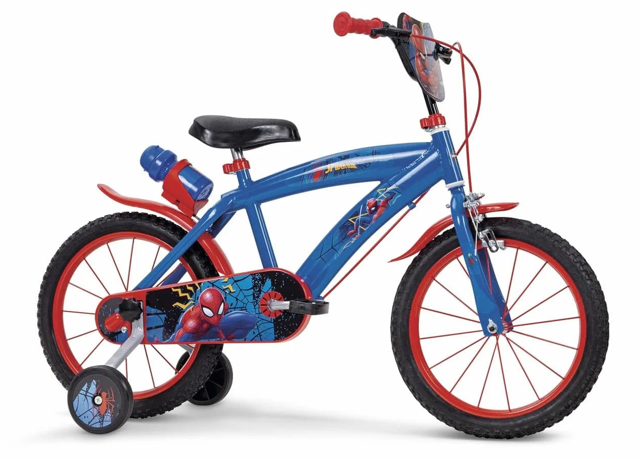 TOIMSA Bicicleta 16" Spiderman Huffy 5/8 Años