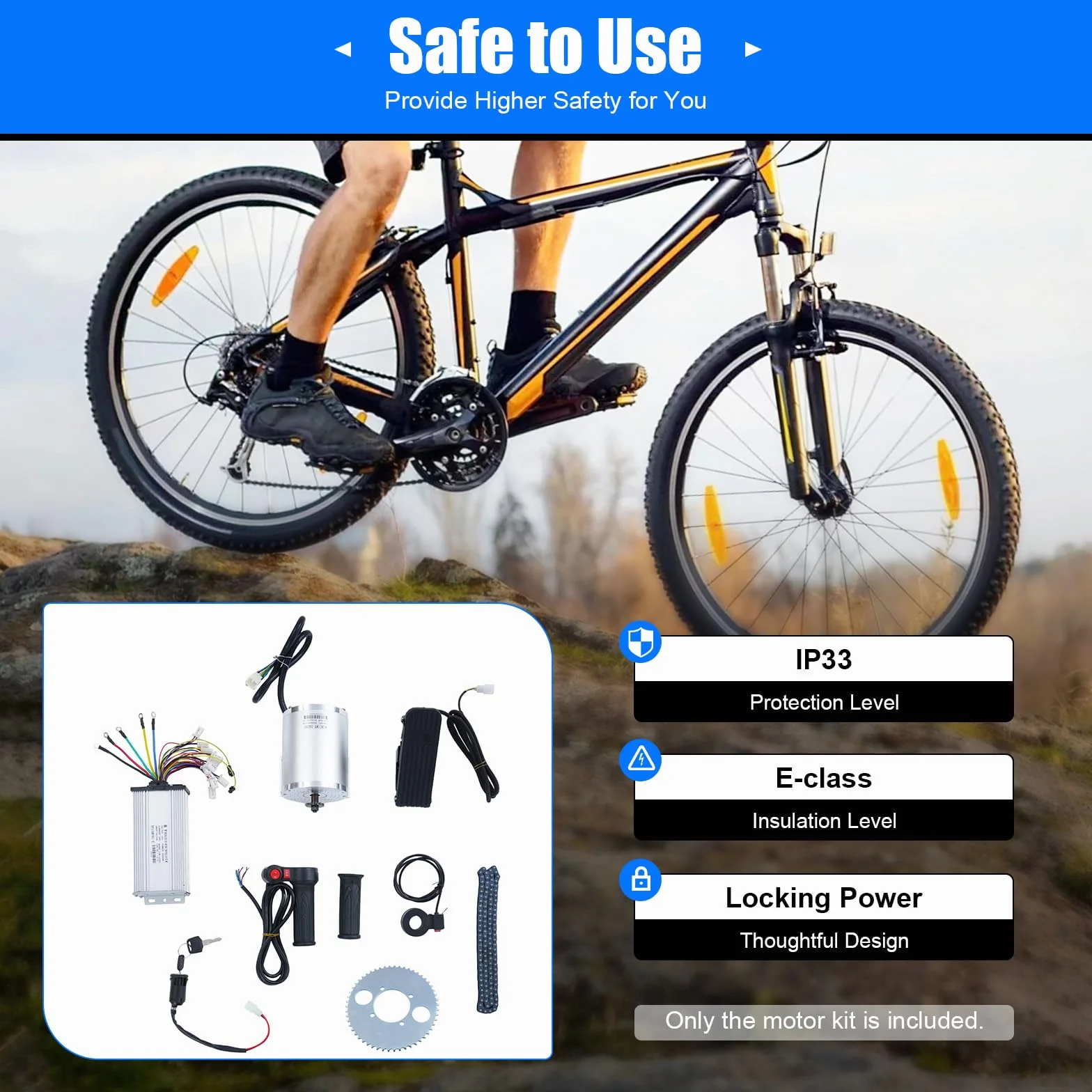 Motor eléctrico sin escobillas de 60 V, 2000 W, con regulador de velocidad, controlador y acelerador de pies, para scooter eléctrico, scooter eléctrico, Dirt Bikes, Gokarts, E-bike DC Motorbausatz