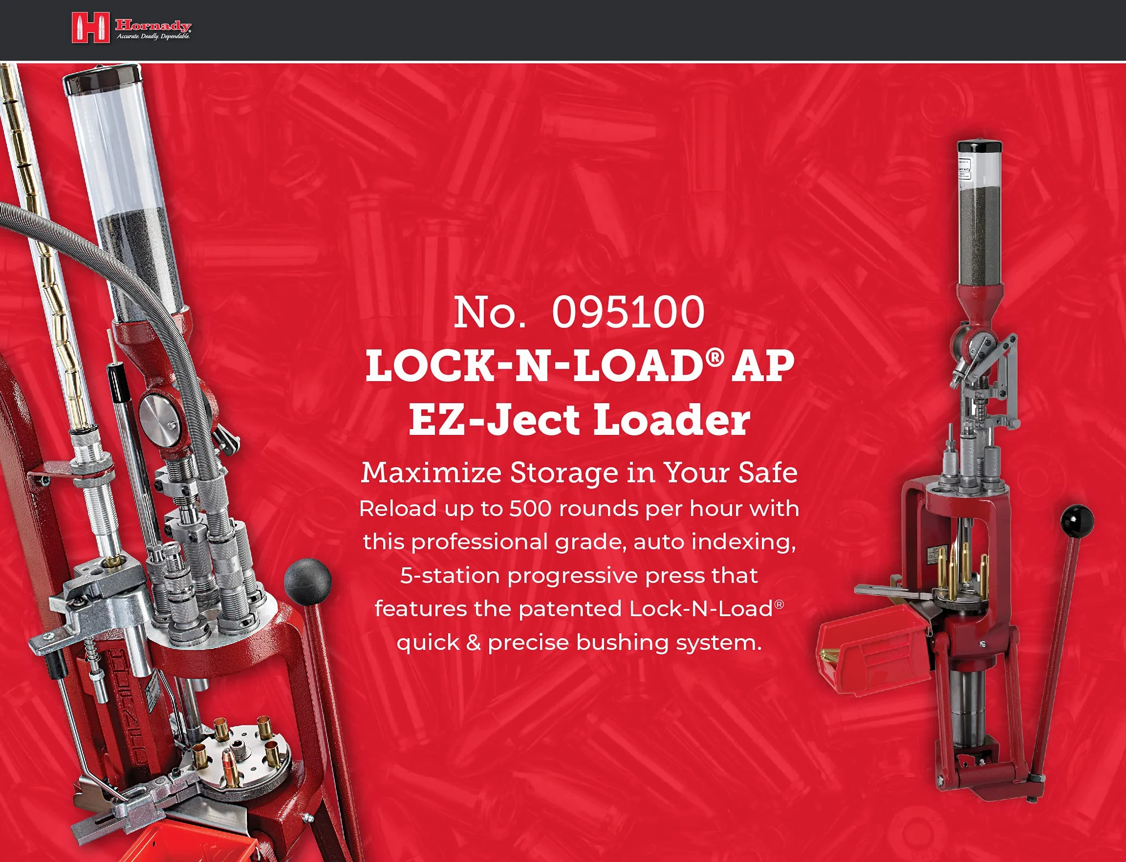 Hornady L-N-L AP Progressive Reloading Press (HORN-095100)