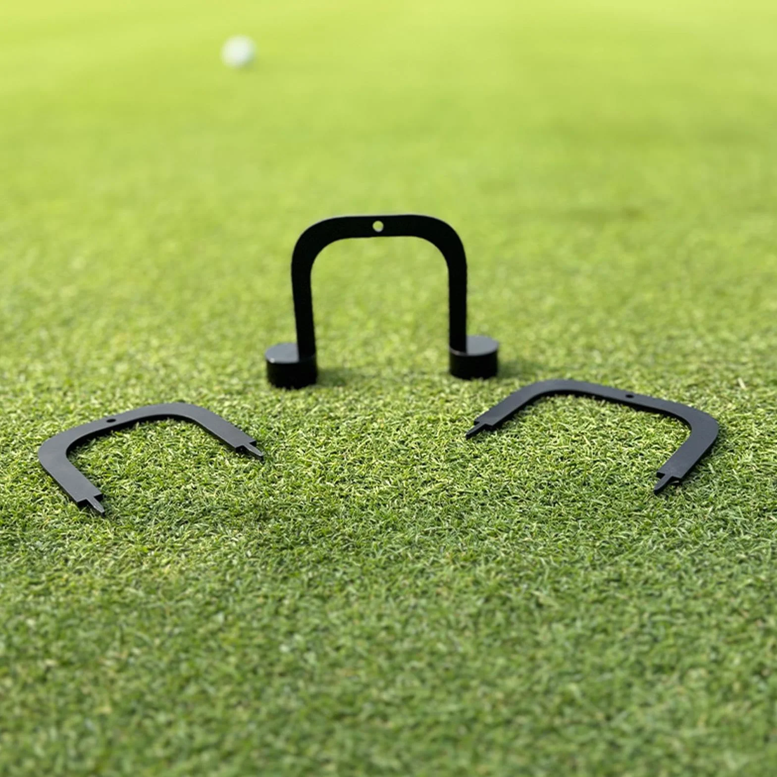 Entrenador De Swing De Golf - Ayuda De Entrenamiento De Golf | Entrenador De Putter Gate | Gulf Putt & Swing Practice | Portable Putting Gates Set | Kit Compacto Liviano con Diseño Combinado para Los