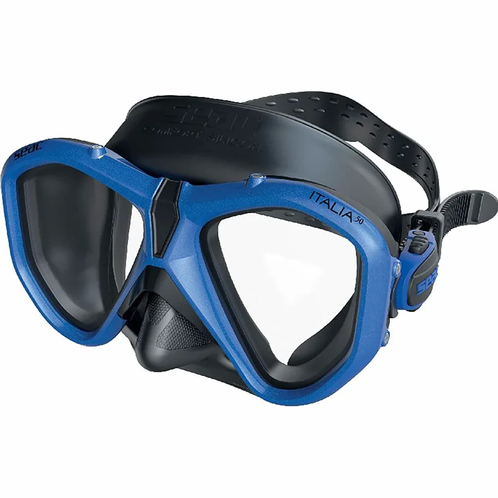 Seac Italia50, máscara de buceo para buceo profesional, recreativo y snorkel
