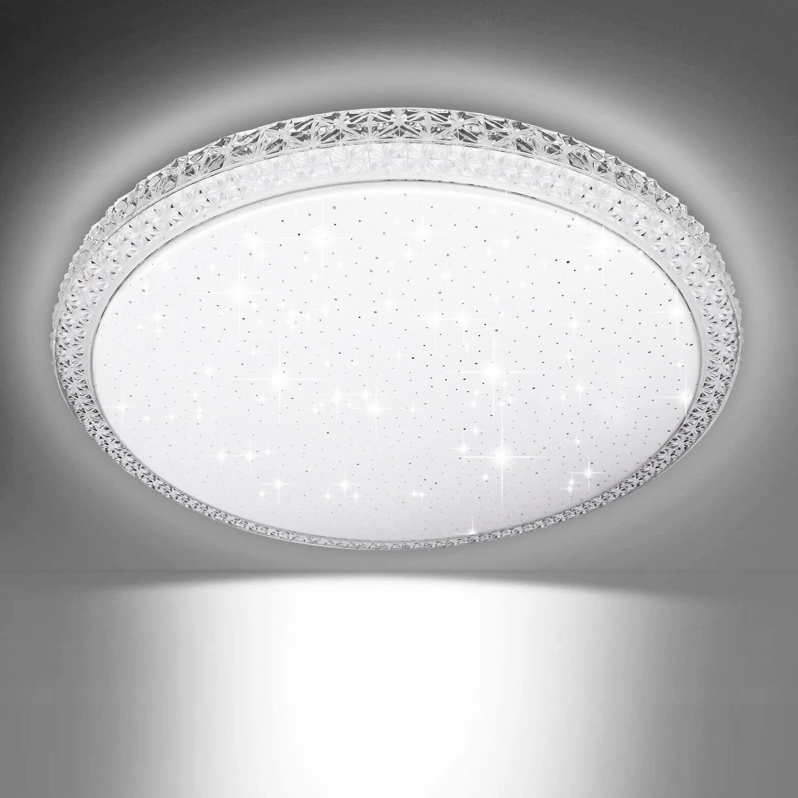 Plafon LED Techo 48W 6500K Lampara Techo Dormitorio Cocina