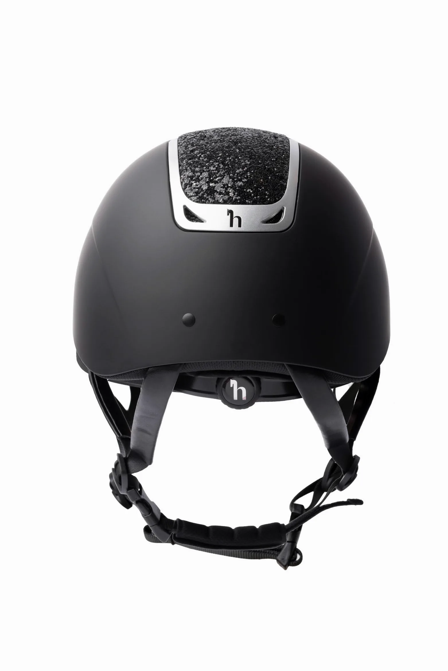 Horze Casco de equitación para mujer con adornos de cristal, CE EN 1384:2023, tamaño ajustable