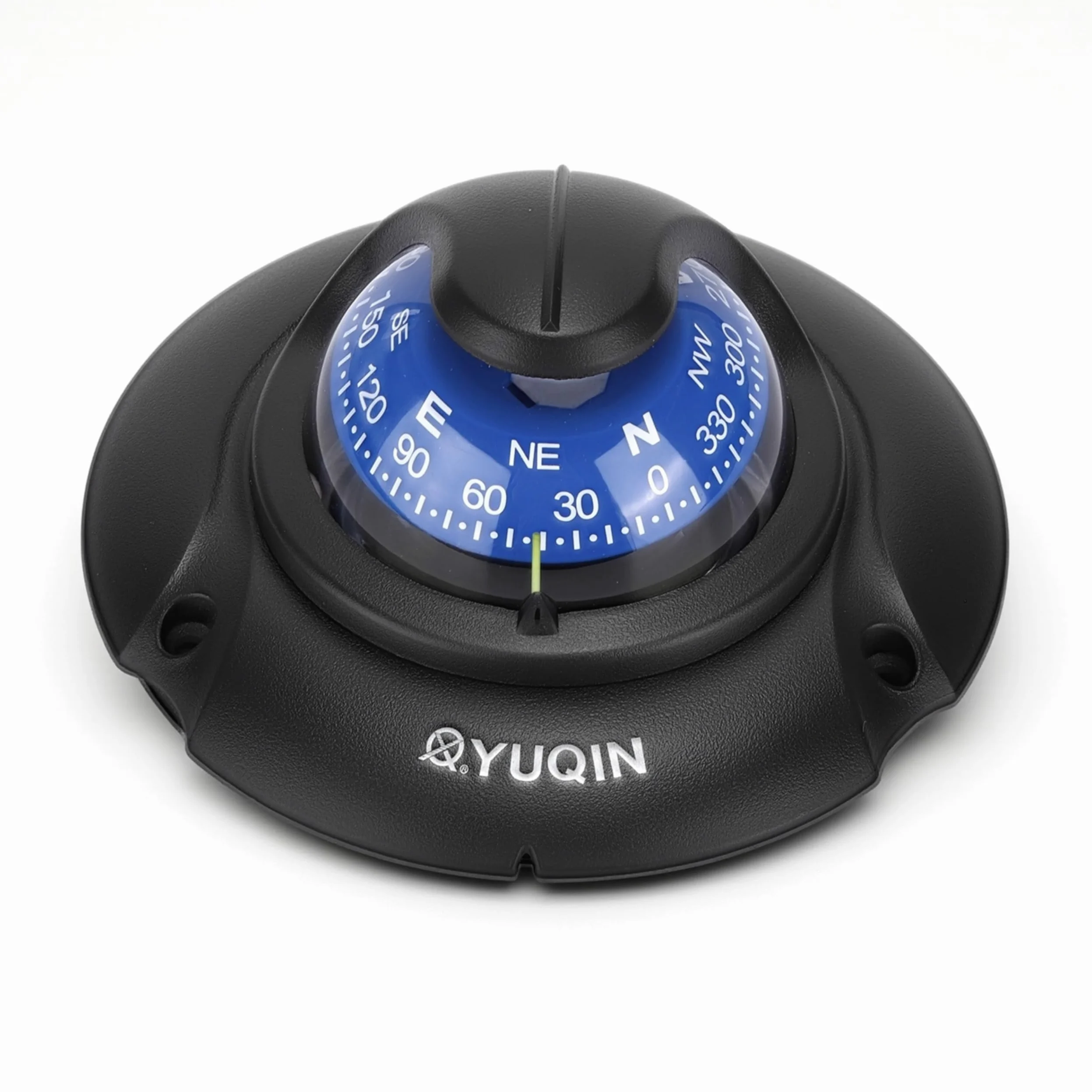 Brújula de Montaje Empotrado, Brújula para Barco con LED de 12 V Brújula Multifunción Profesional Hecha de Material ABS de para Exteriores para Navegación