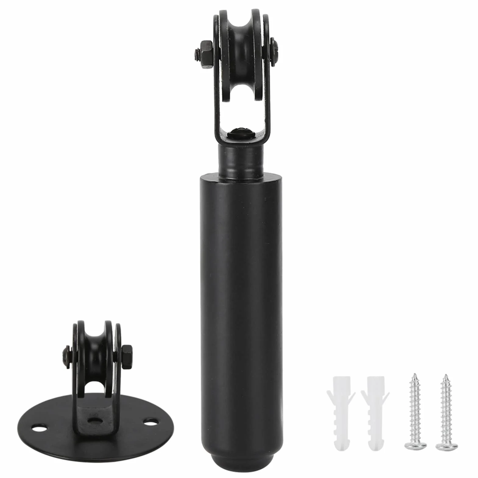 Techo Lámpara Polea Colgante Alambre Varilla Candelabro Montaje Techo Pared Luz Ventilador