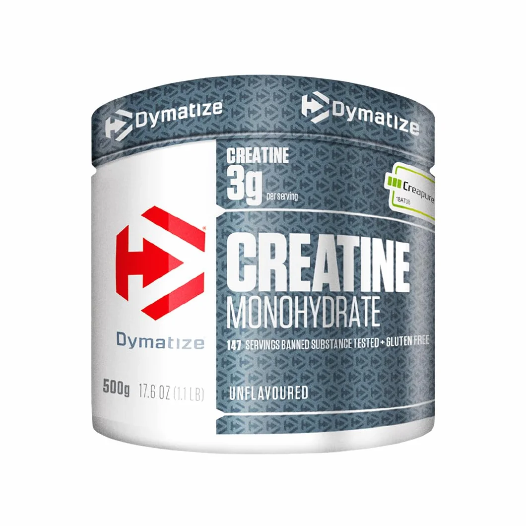 Dymatize Creatine Monohydrate Unflavoured Powder 500g Creapure Creatine