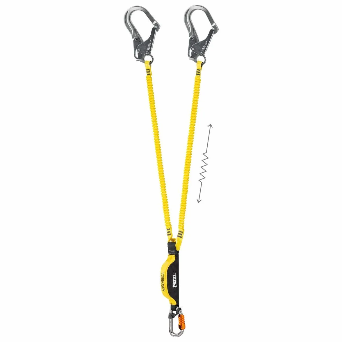 PETZL - Cordón ABSORBICA Flex Y INT 150 cm