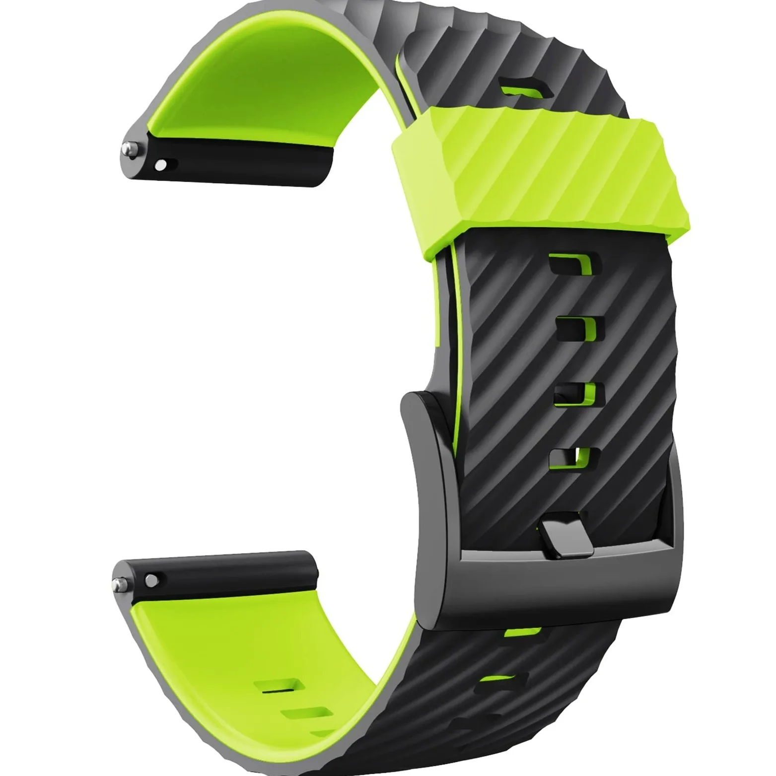 Correas de Silicona de 24mm, Correa de Repuesto para Reloj Suunto 7 D5, Pulsera Suunto 9 Spartan Sport HR Baro, Pulsera para Reloj Inteligente