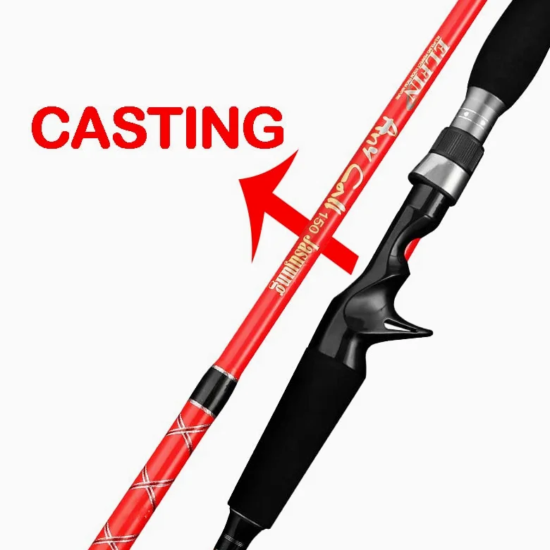 Cañas de Pescar en Mar,Cañas de Pescar Surfcasting 1.5m 1.68m 1.8m mar Barco Jigging Asiento de Pesca Vara de océano Fibra de Carbono Agua Salina caña de Pescar