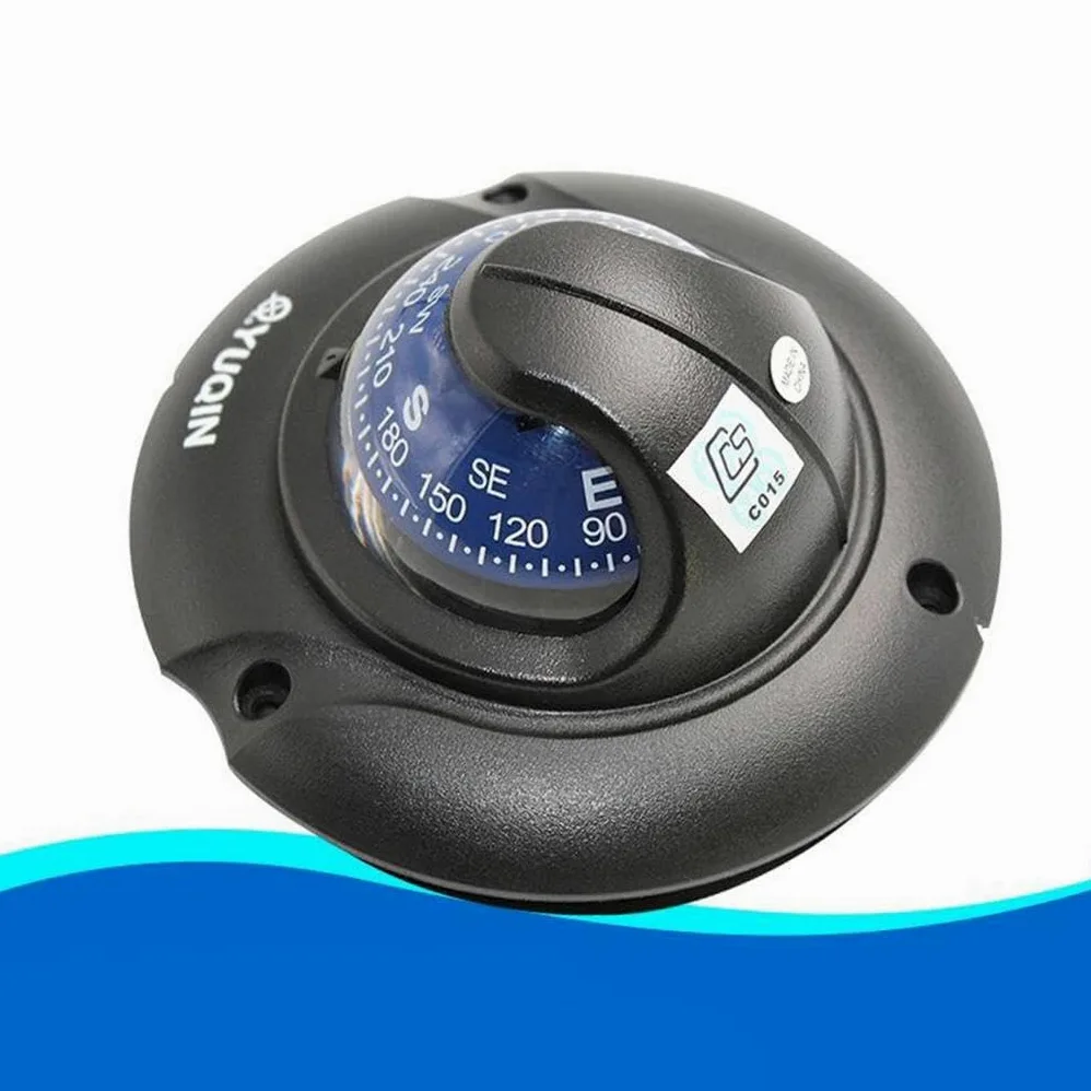 Brújula de navegación para Kayak y Barco Marino. La función de iluminación Nocturna Ajustable Proporciona una navegación confiable en el Agua.