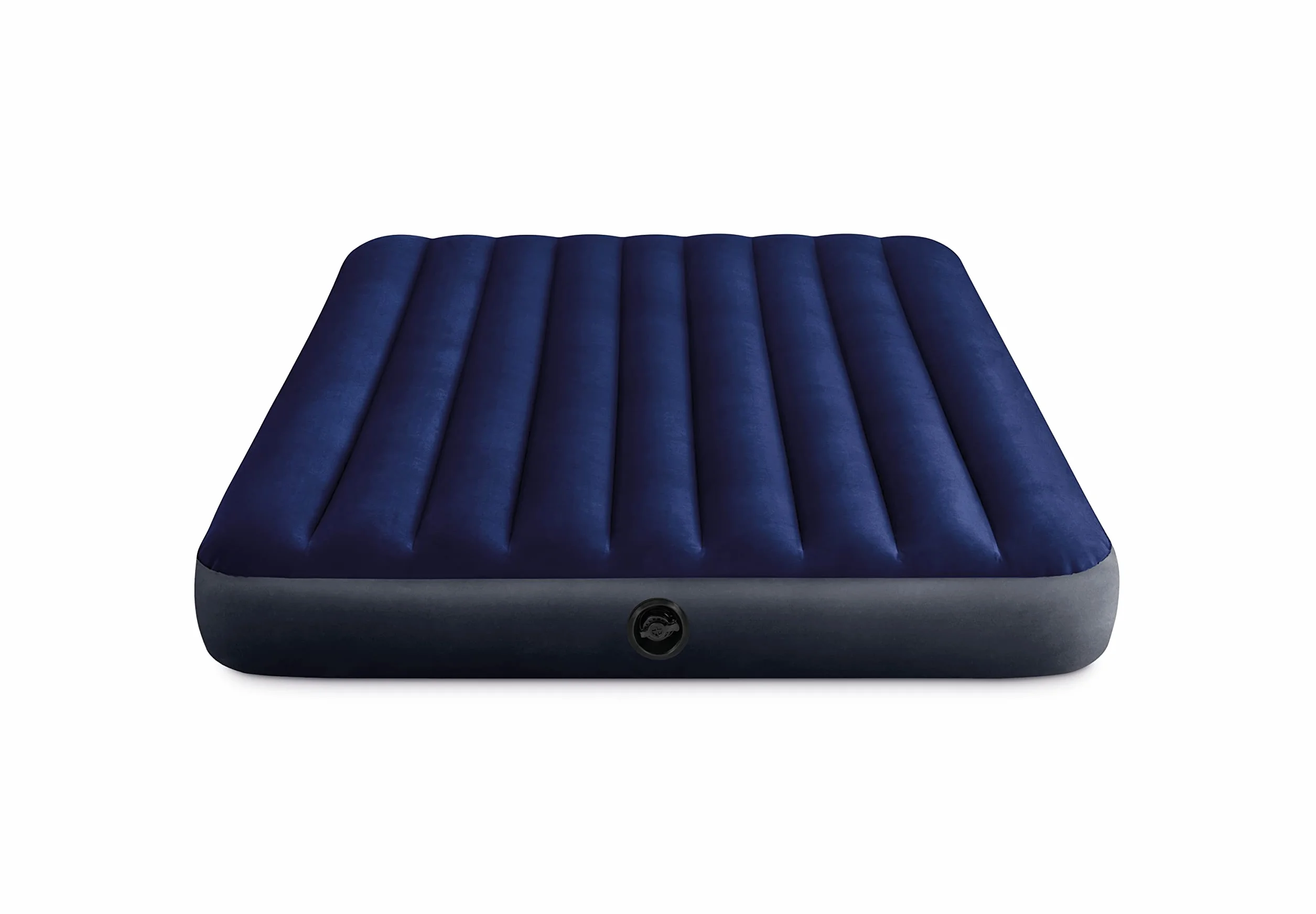 Intex 68765 - Colchón Hinchable con 2 Almohadas y Bomba 152 x 203 x 22 cm