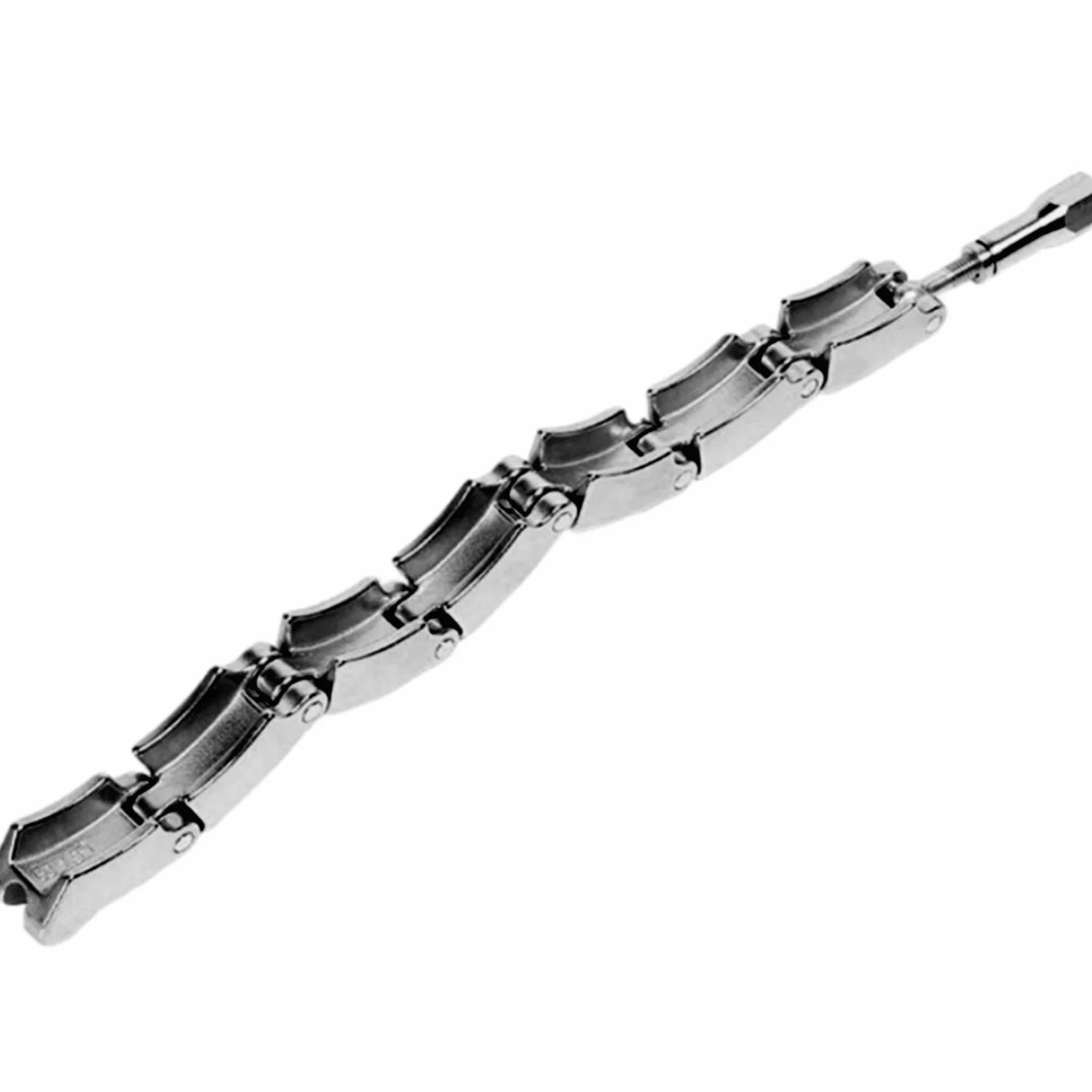 Clip de bisagra de vacío de acero inoxidable 304, for bridas NW50 KF50, Clip de cadena pesada con tuerca de sujeción y anillo de centrado, 1 ud.