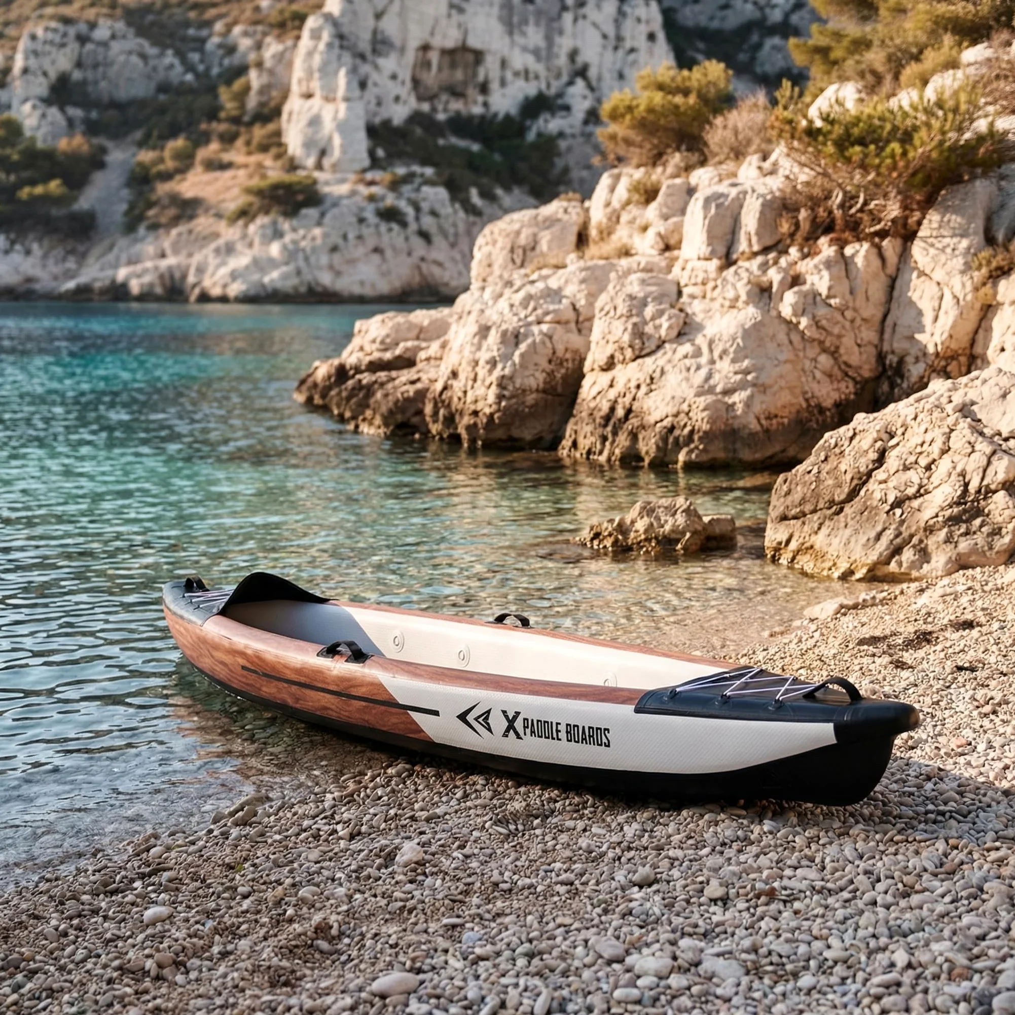 Canoa Kayak Inflable 1 Plaza Dropstitch 366 x 75 x 42 cm K-Black
