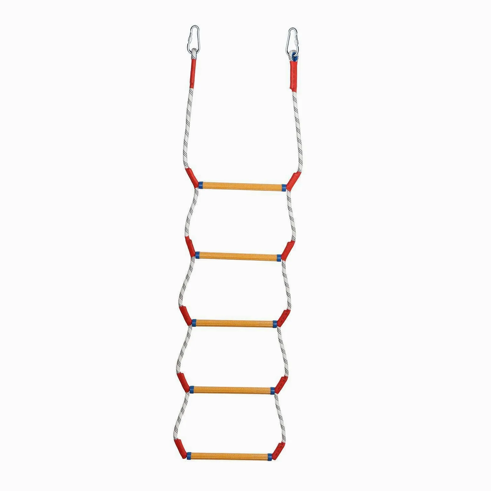 Escalera de cuerda para botes inflables, actividades al aire libre, resistente y duradera, capacidad de flotación para escalar y embarcar, escalera, Cinco neumáticos, 30x25cm