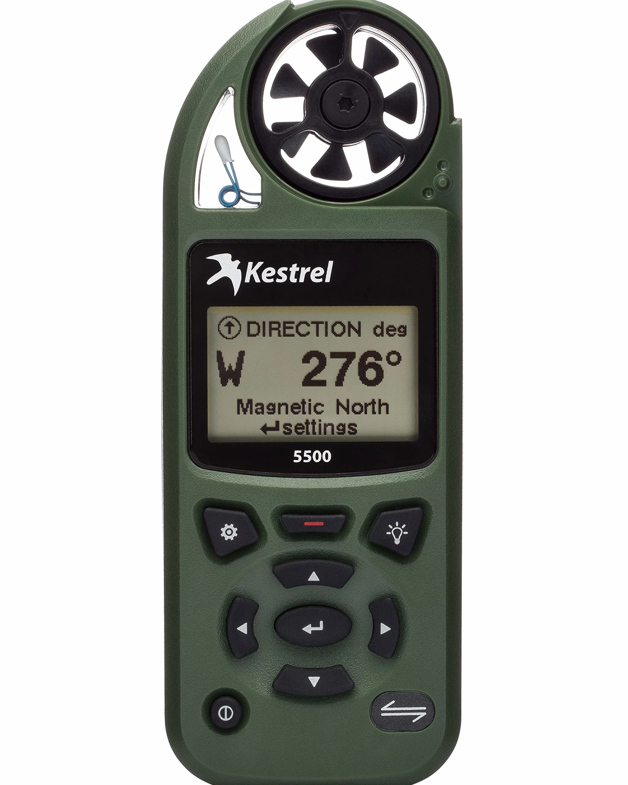 Kestrel Medidor de clima 5500 no similar, verde oliva
