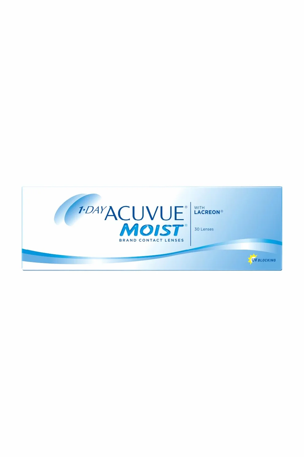 Acuvue 1-DAY MOIST 30 lentes protección UV reemplazo diario