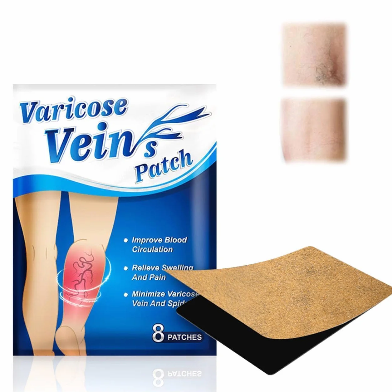 Parches para Piernas 8 Piezas