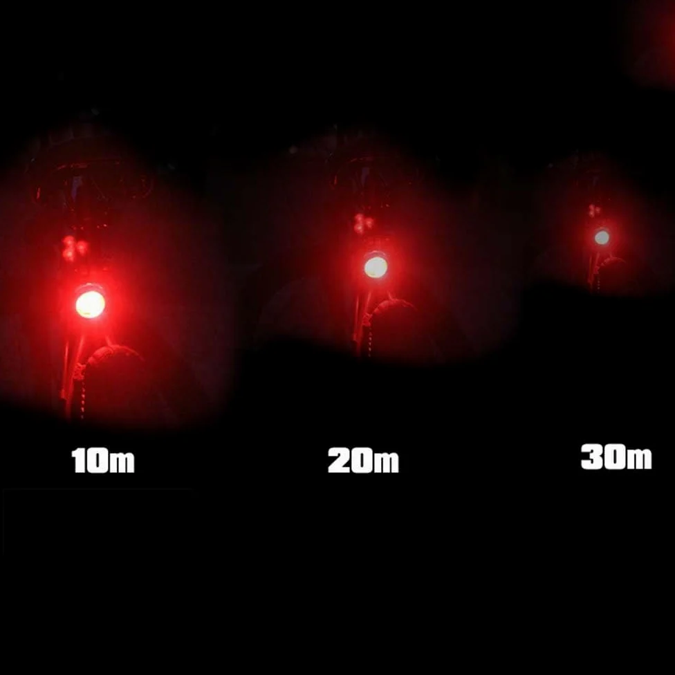 Juego de Luces Delanteras para Bicicleta con Carga USB, Luces traseras de Advertencia para Bicicleta, Luces COB de Doble Color para Bicicleta, Accesorios para Bicicleta de montaña
