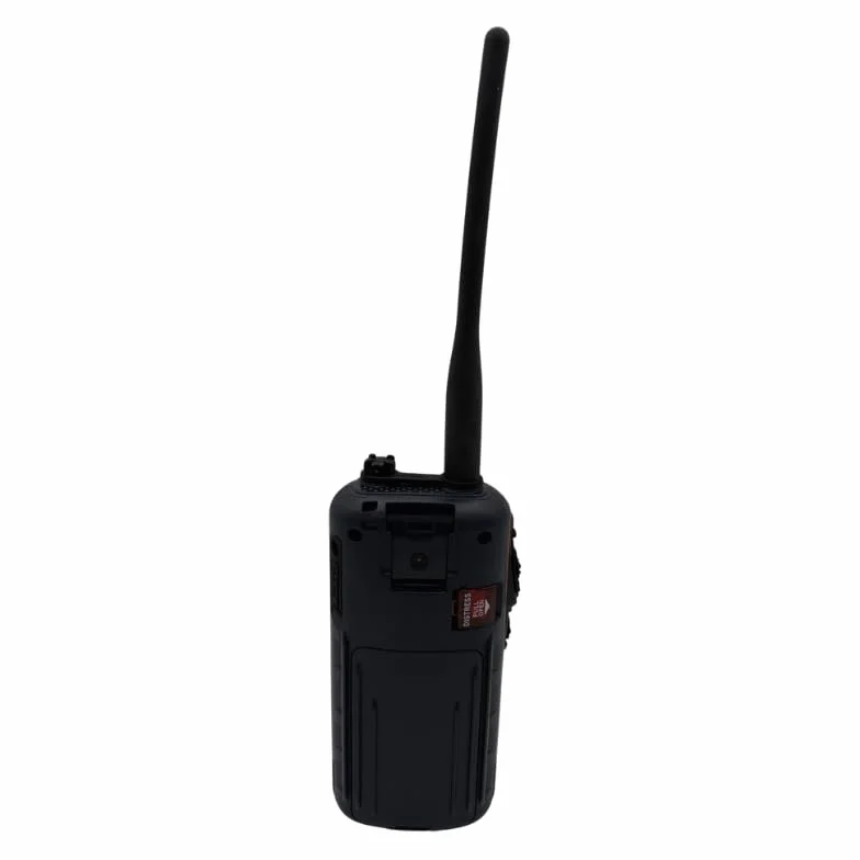 Standard Horizon HX891BT/E Radio marina VHF flotante, 6 W, navegación GPS, IPX8 impermeable, Bluetooth (azul marino)