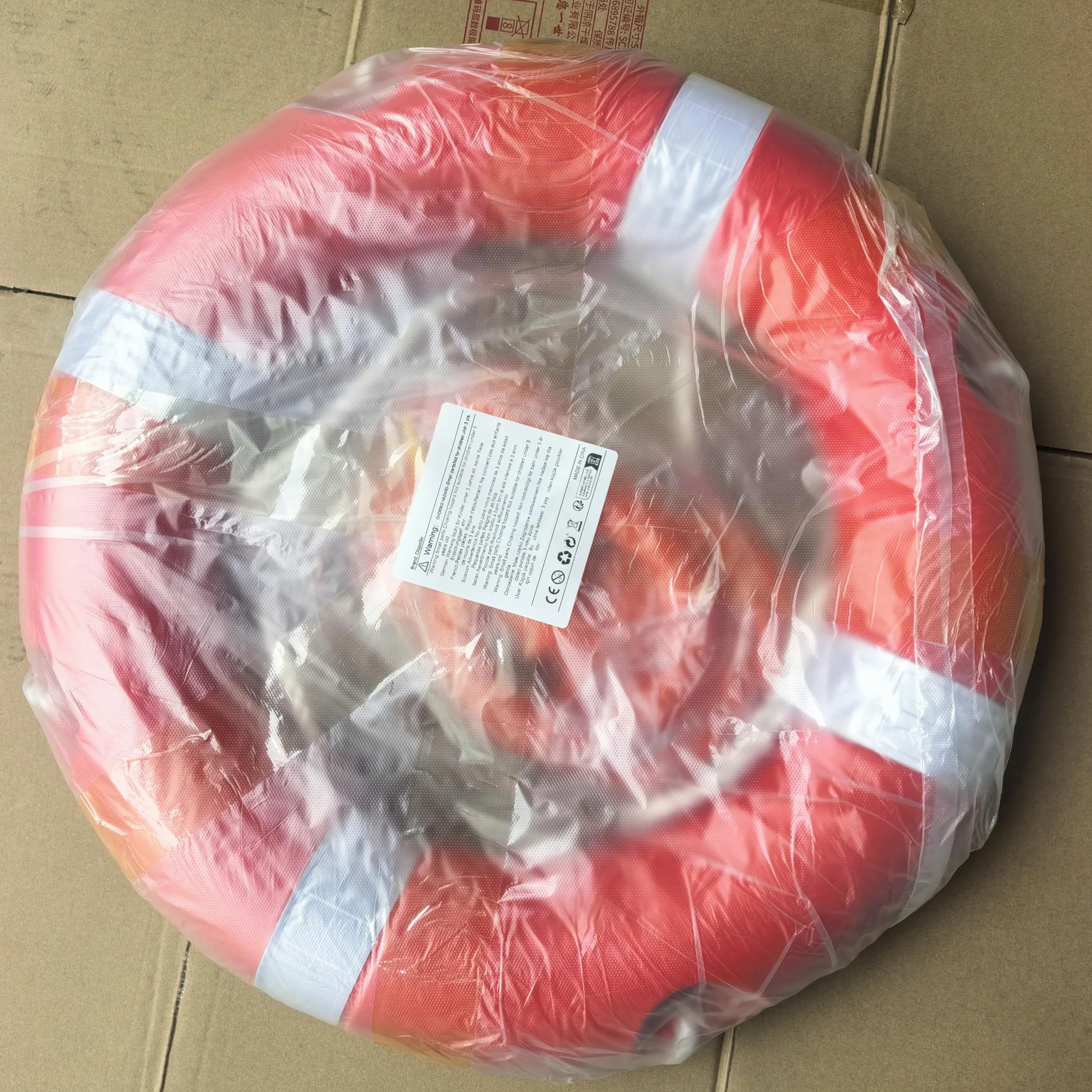 Aro Salvavidas de Barco de 72 CM con Cuerda de aro Salvavidas Flotante de Agua 30 M, 2,5 KG estándar Internacional Profesional al Aire Libre Anillo Salvavidas