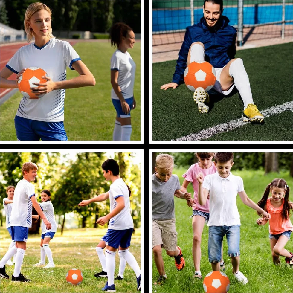 Balón De Futbol Curvo, Tamaño 5 Balon Futbol con Curvas Y Efectos, Balón De Fútbol Curvado De Goma 22cm, Pelota Curva Fútbol para Juegos deFútbol Infantile