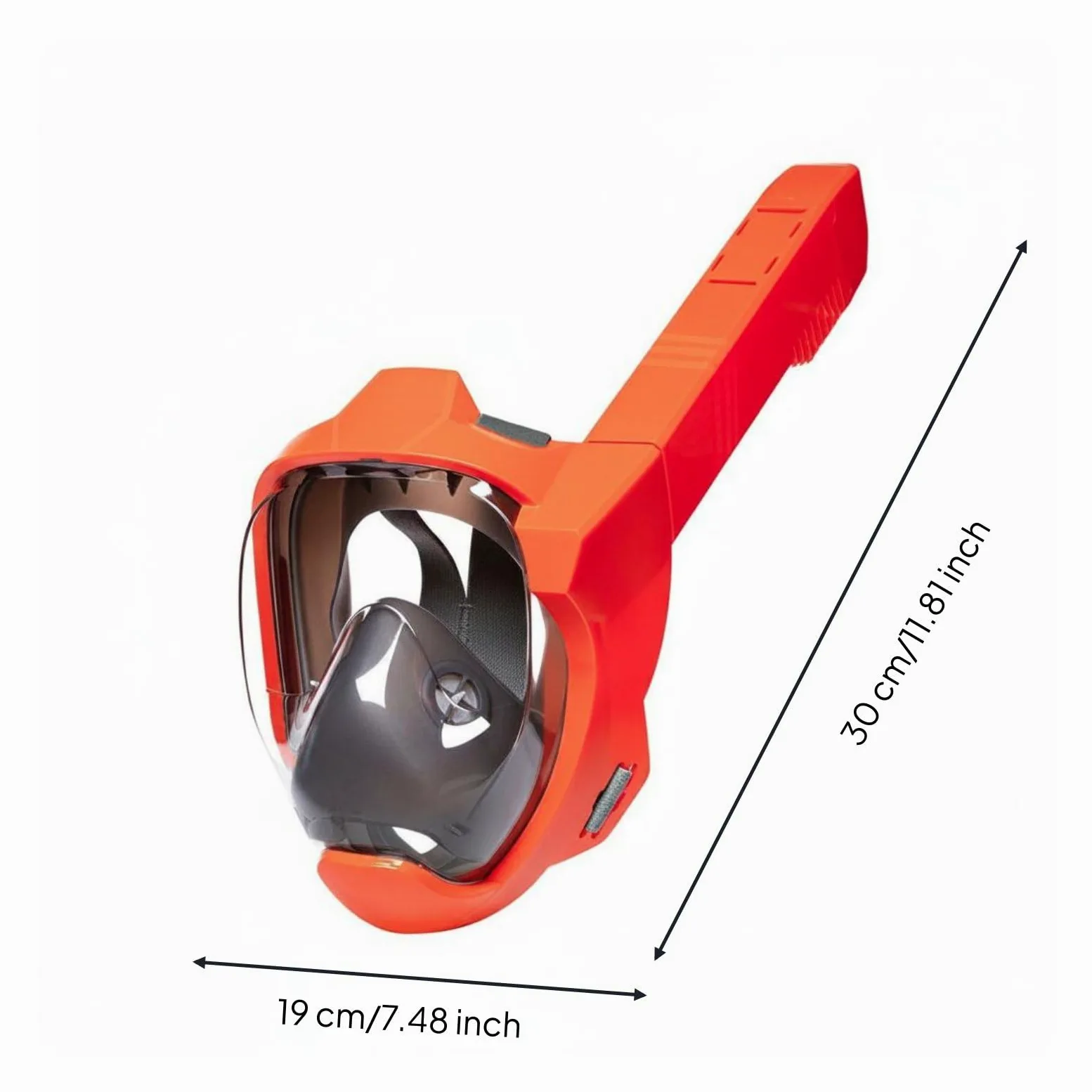 LOVIVER Máscara de Buceo con Visor Panorámico Gafas de Snorkel de Natación Equipo de Snorkel Respiración en Superficie con Tubo Integrado y Bloqueo de Agua