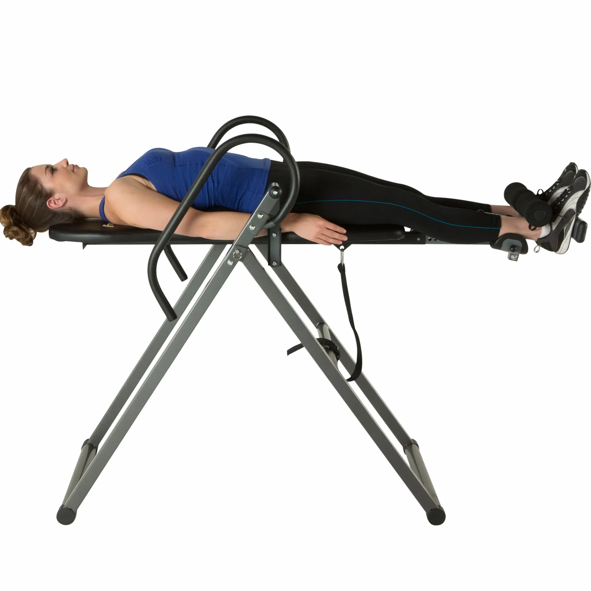 Fitness Reality Unisex Adulto 790XLT Alta Resistencia Inversión Tabla con Cojín Inferior de la Espalda Inversión/Vertical Completa - Rojo, N/A