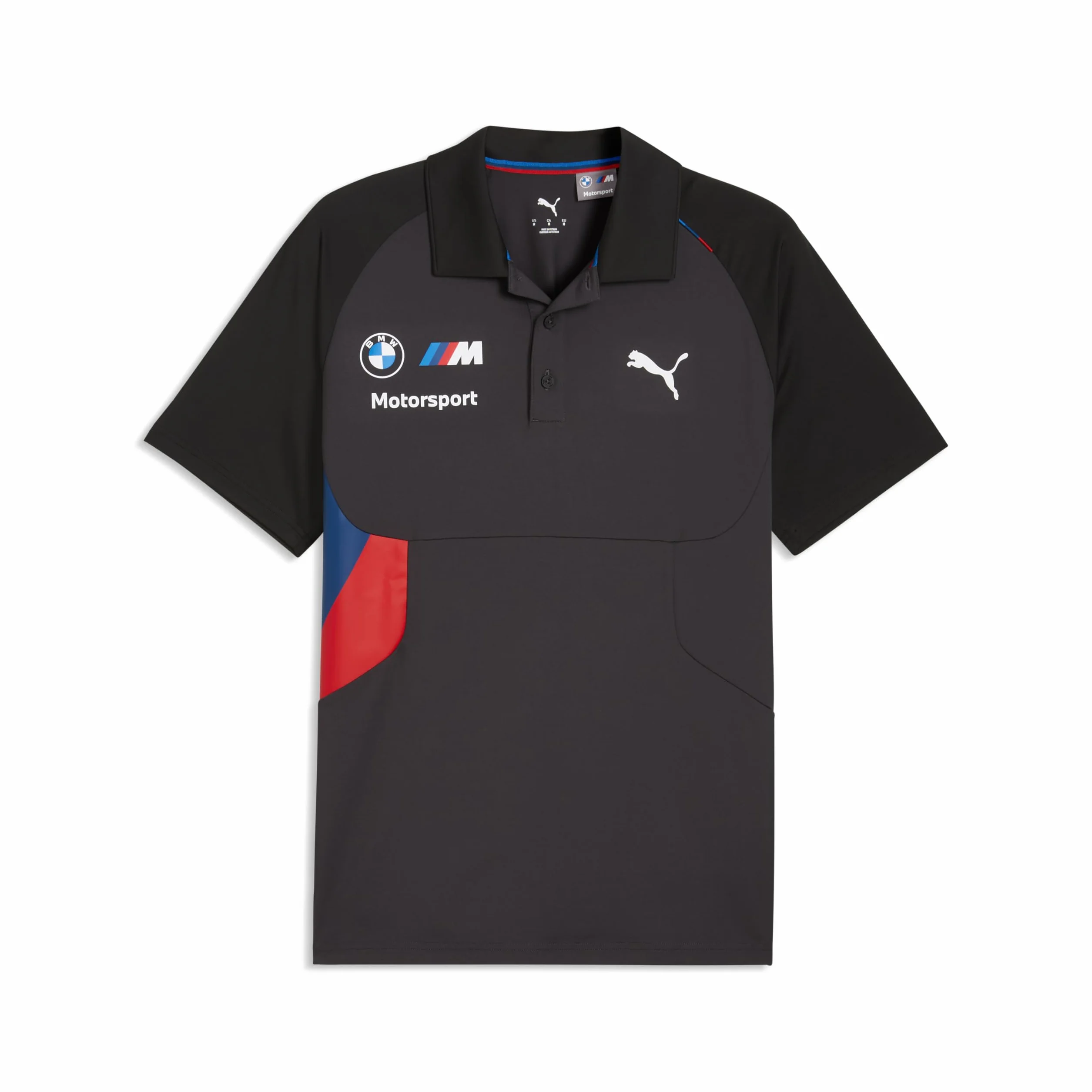 PUMA BMW M Motorsport Polo Pumatech para Hombre – Negro