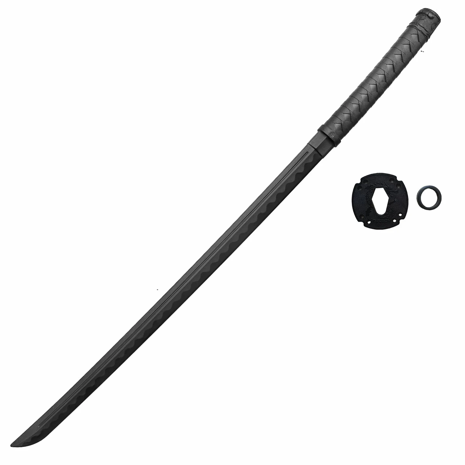 Katana de Entrenamiento Sable Japonés Polipropileno Bokken Tsuba 105 cm